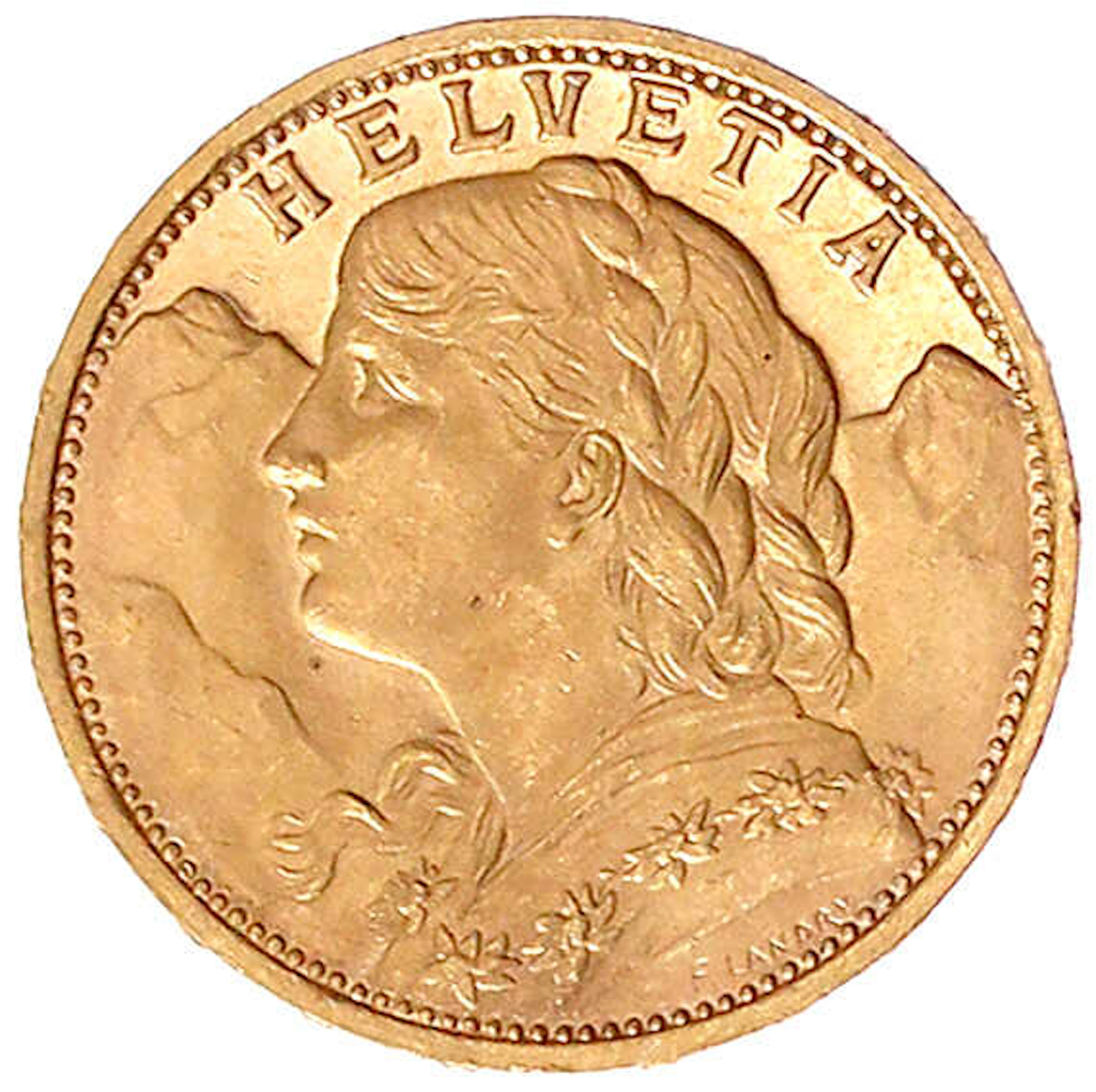 Ausländische Goldmünzen und -medaillen, Schweiz, Eidgenossenschaft, seit 1850