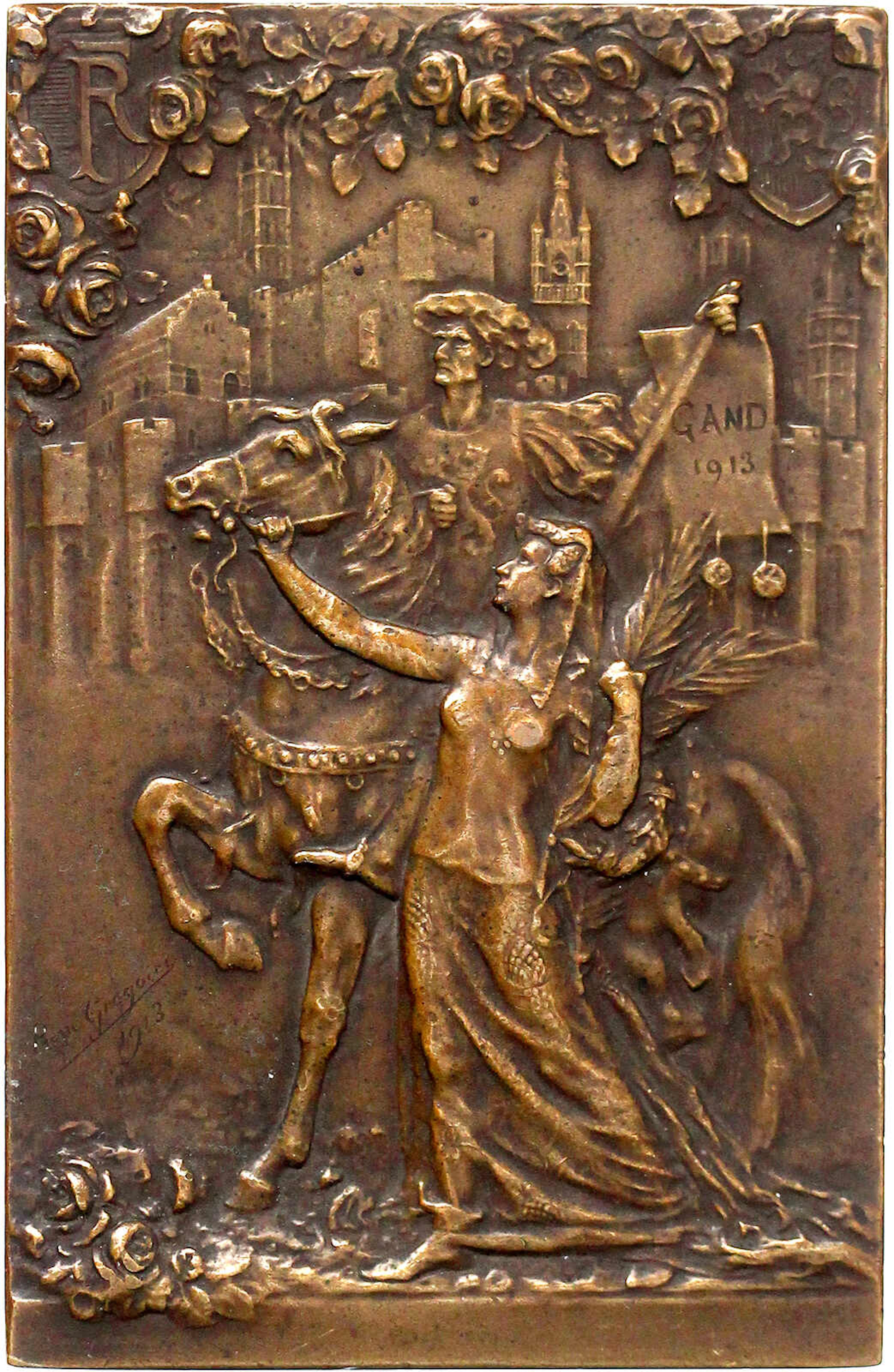 Ausländische Münzen und Medaillen, Belgien-Gent, Stadt