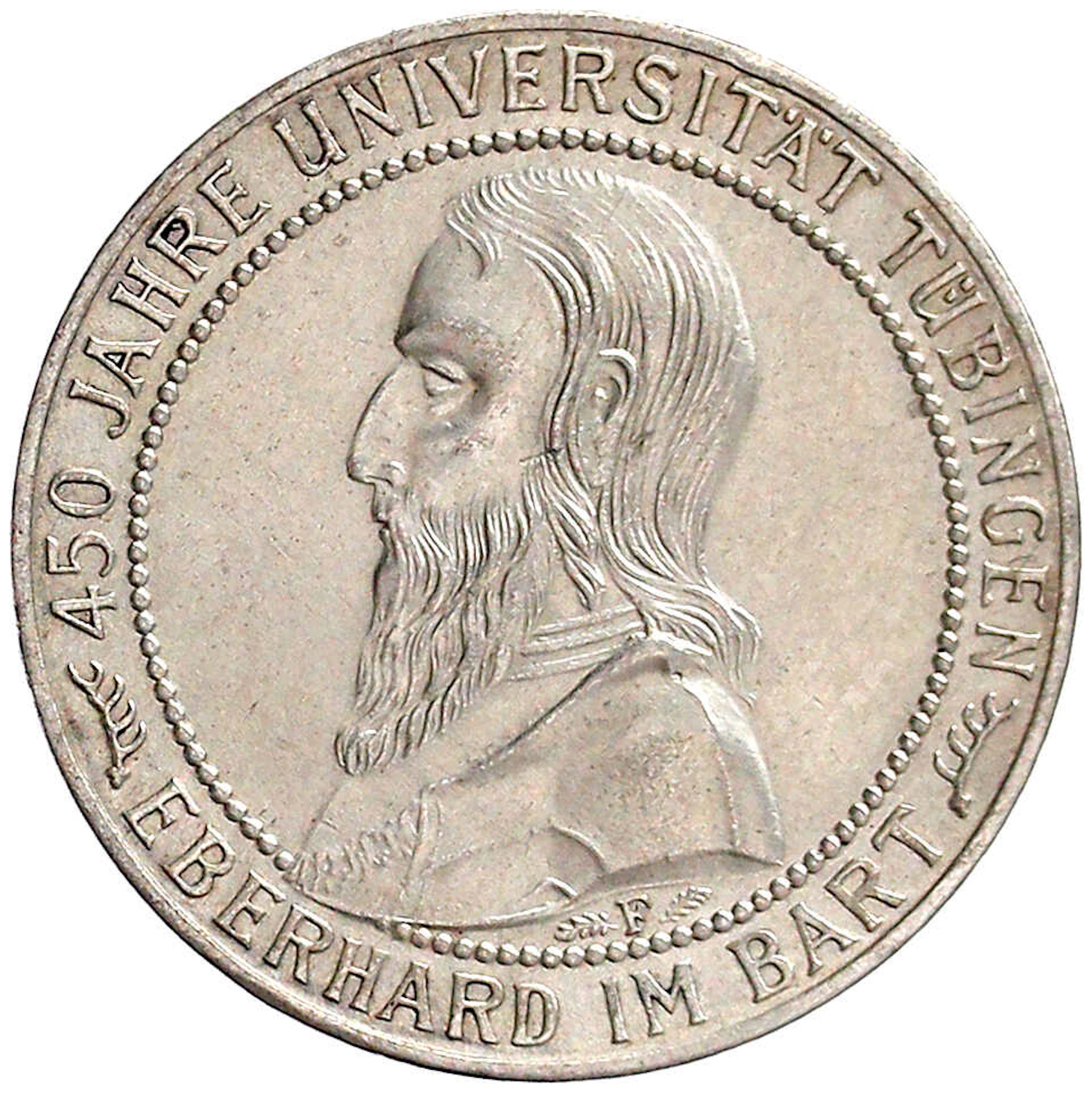 Weimarer Republik, Gedenkmünzen, 5 Reichsmark Tübingen