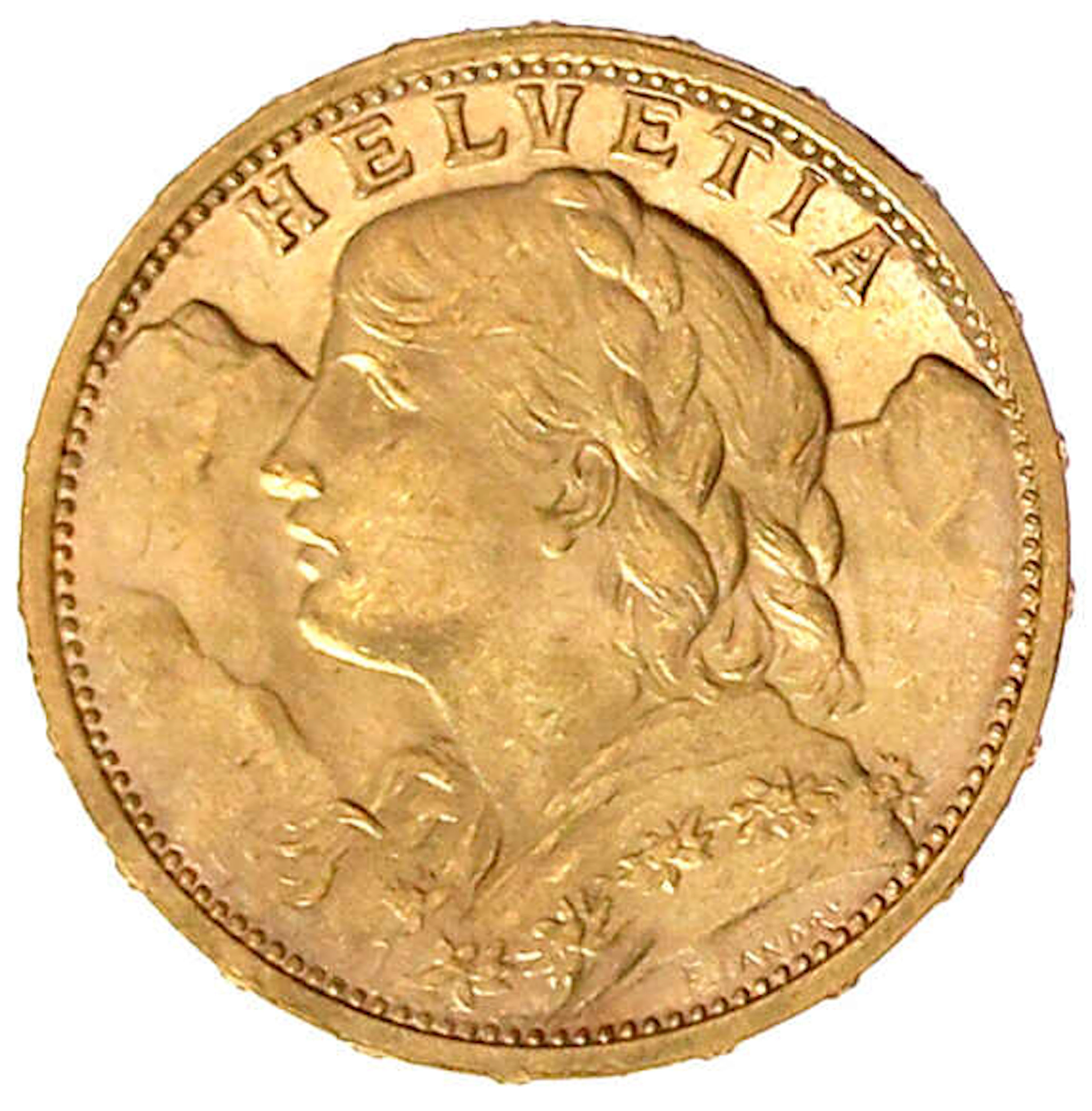 Ausländische Goldmünzen und -medaillen, Schweiz, Eidgenossenschaft, seit 1850