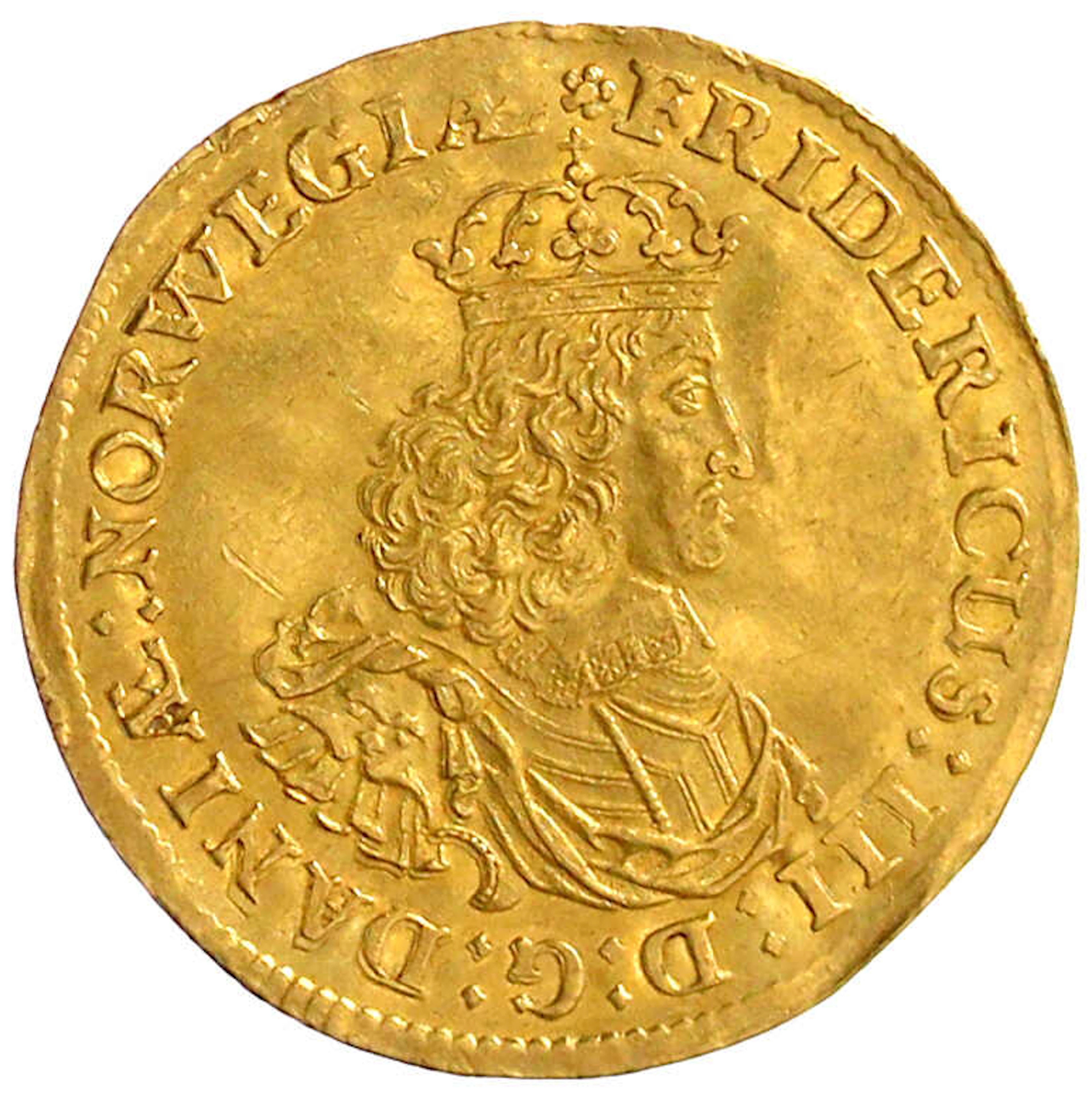 Ausländische Goldmünzen und -medaillen, Dänemark, Frederik III., 1648-1670