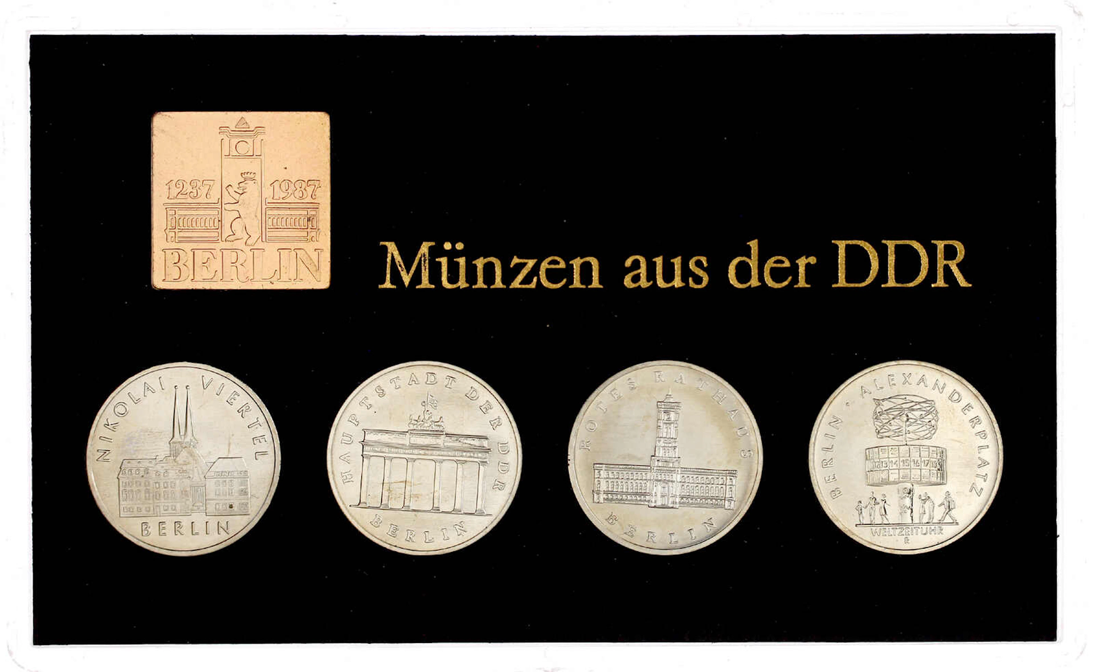 Münzen der Deutschen Demokratischen Republik, Gedenkmünzen der DDR