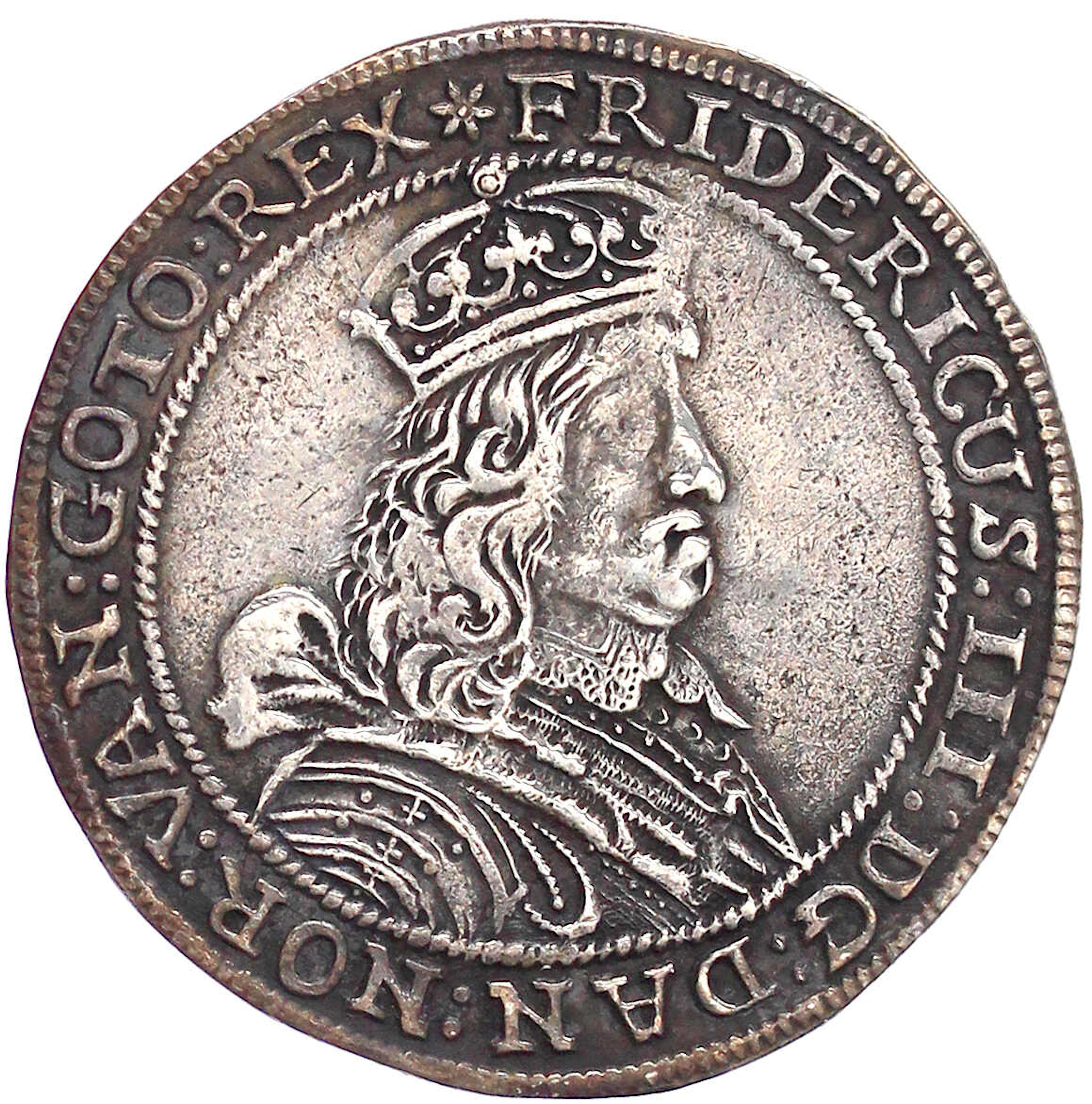 Ausländische Münzen und Medaillen, Norwegen, Friedrich III., 1648-1670
