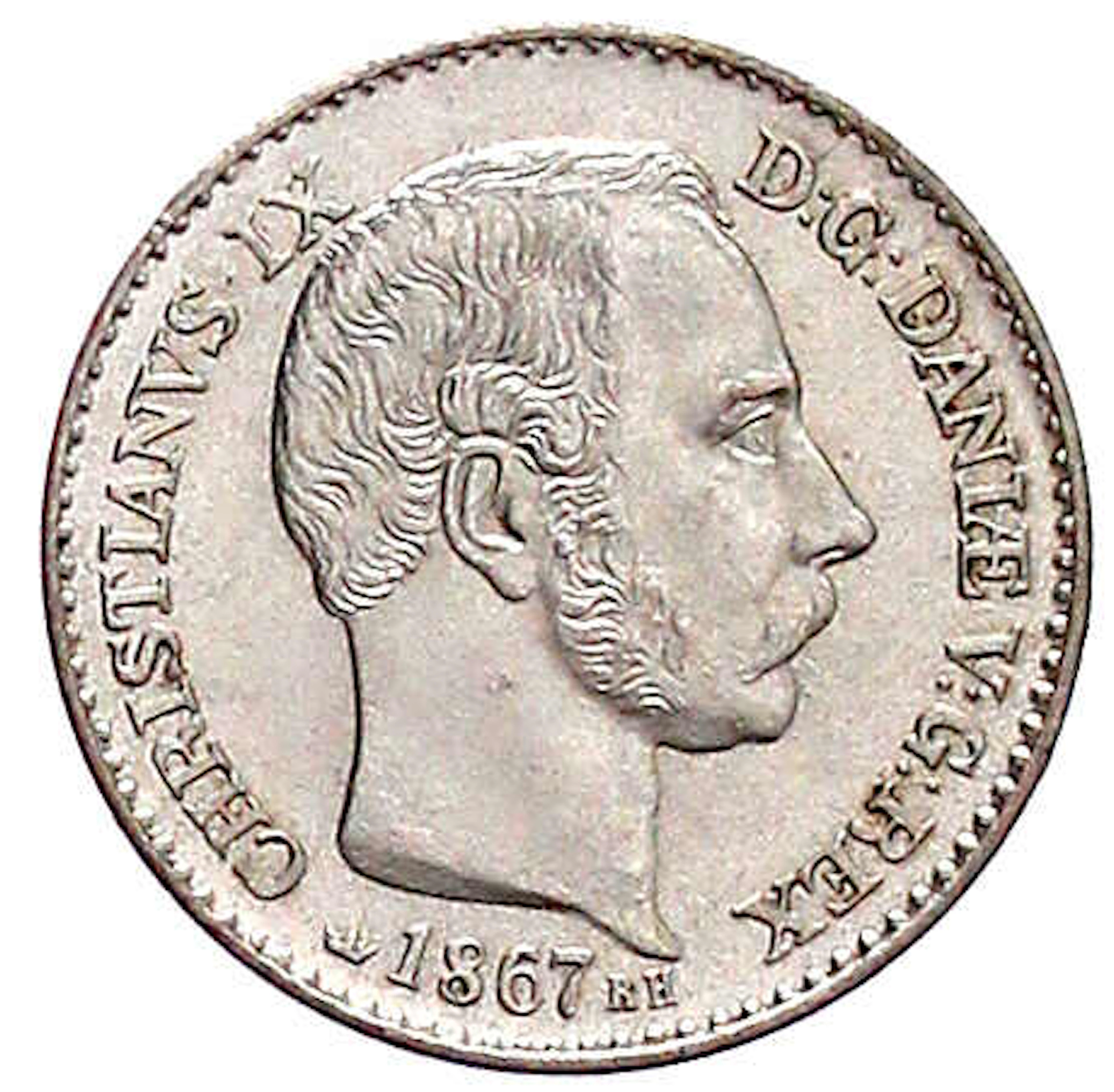 Ausländische Münzen und Medaillen, Dänemark, Christian IX., 1863-1906