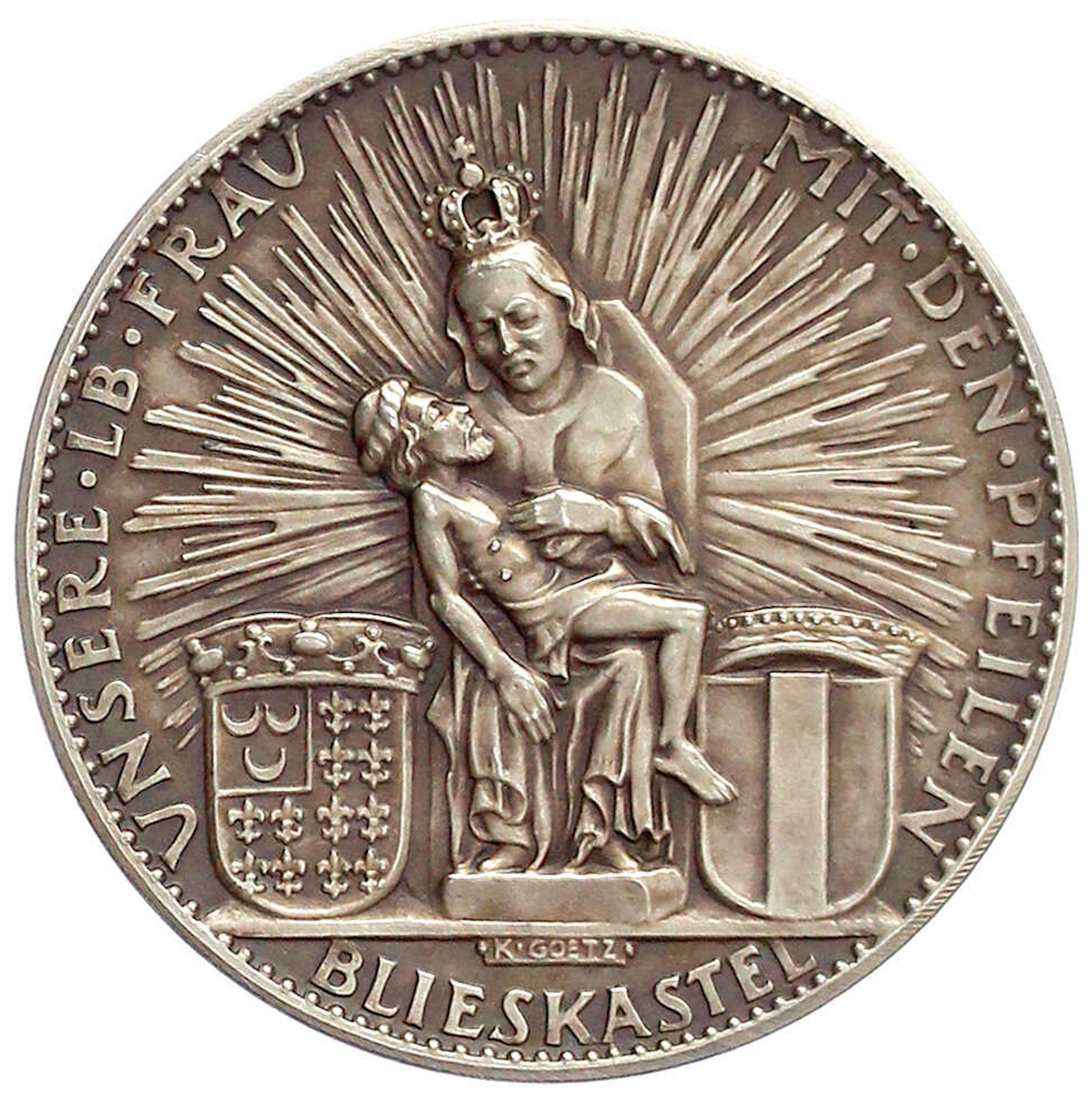 Medaillen, Medailleure, Goetz, Karl