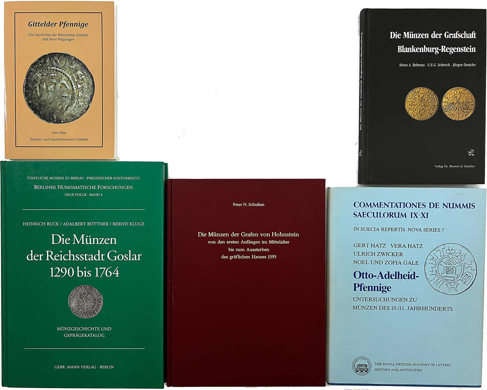 Numismatische Literatur, Zusammenstellungen und Lots