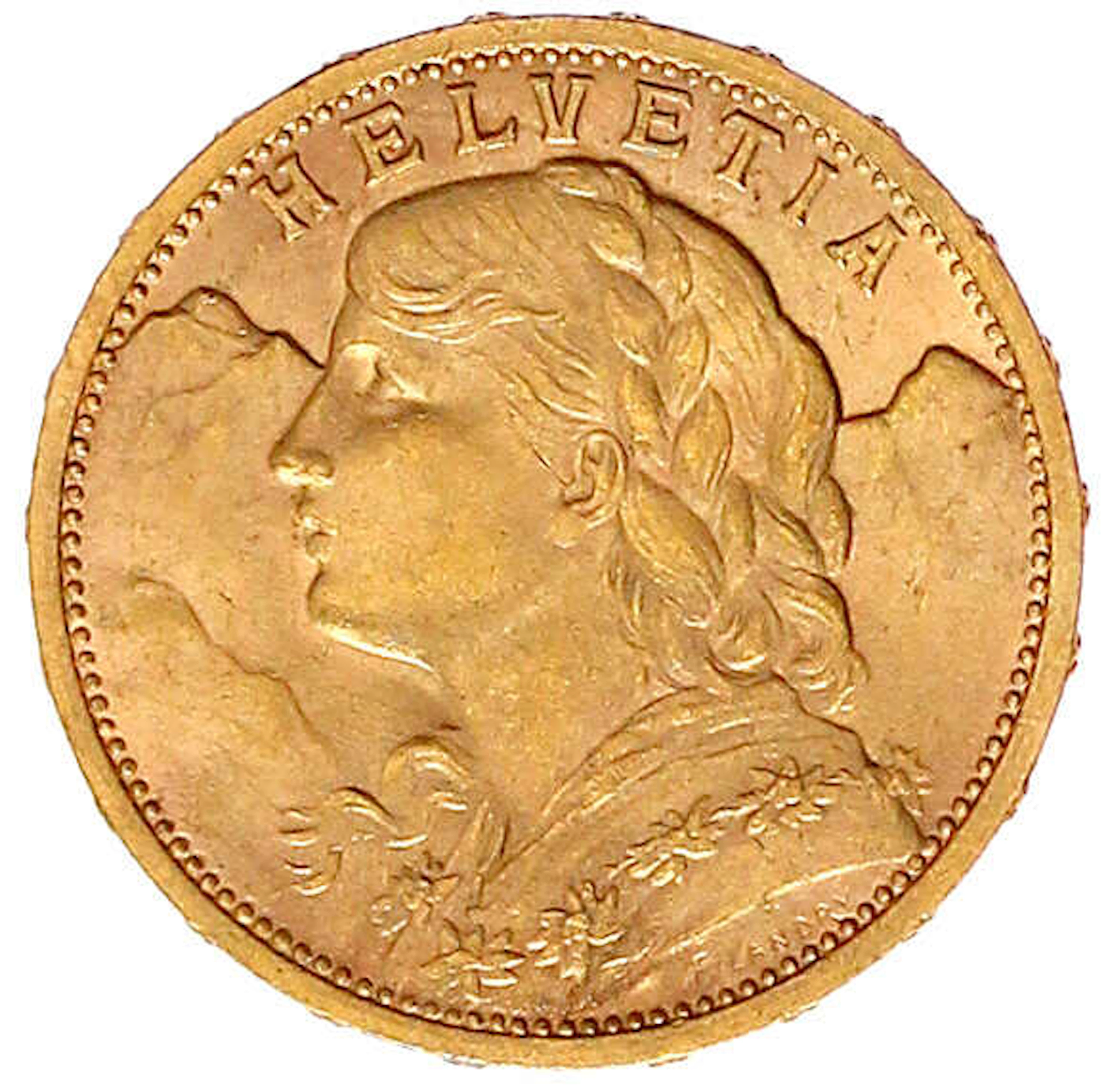 Ausländische Goldmünzen und -medaillen, Schweiz, Eidgenossenschaft, seit 1850