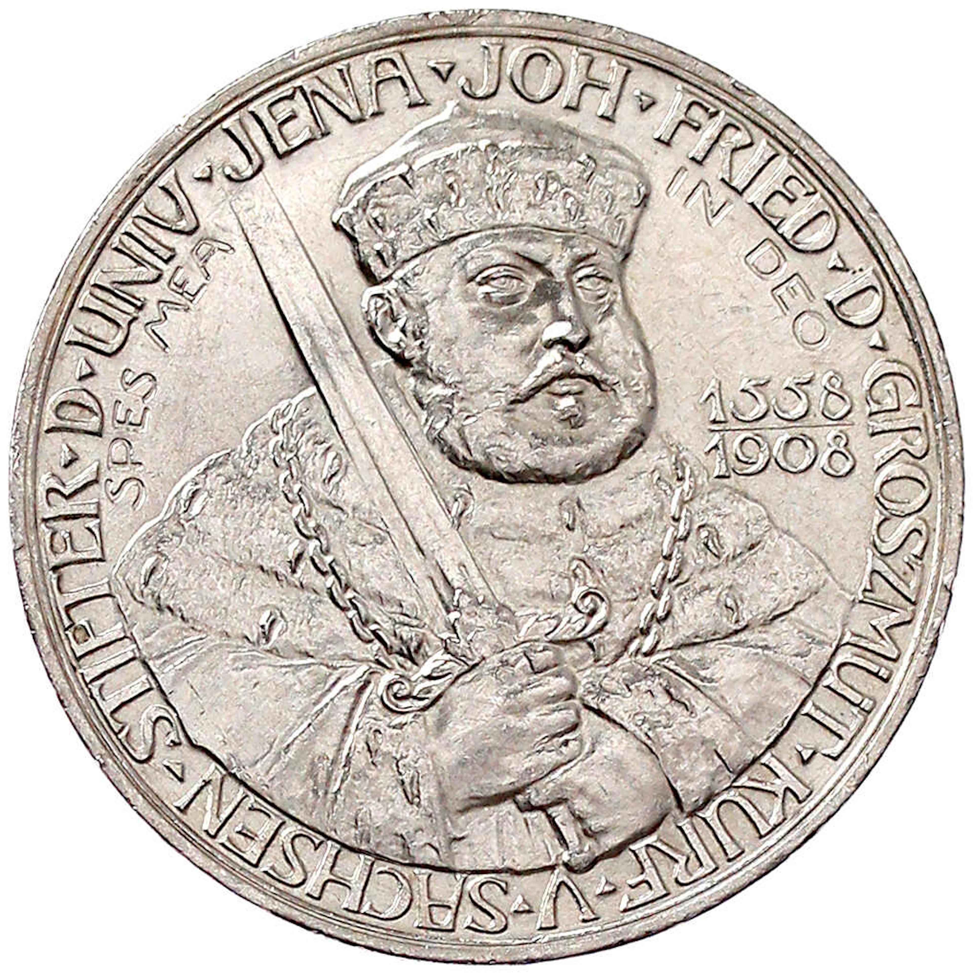 Reichssilbermünzen J. 19-178, Sachsen-Weimar-Eisenach, Wilhelm Ernst, 1901-1918