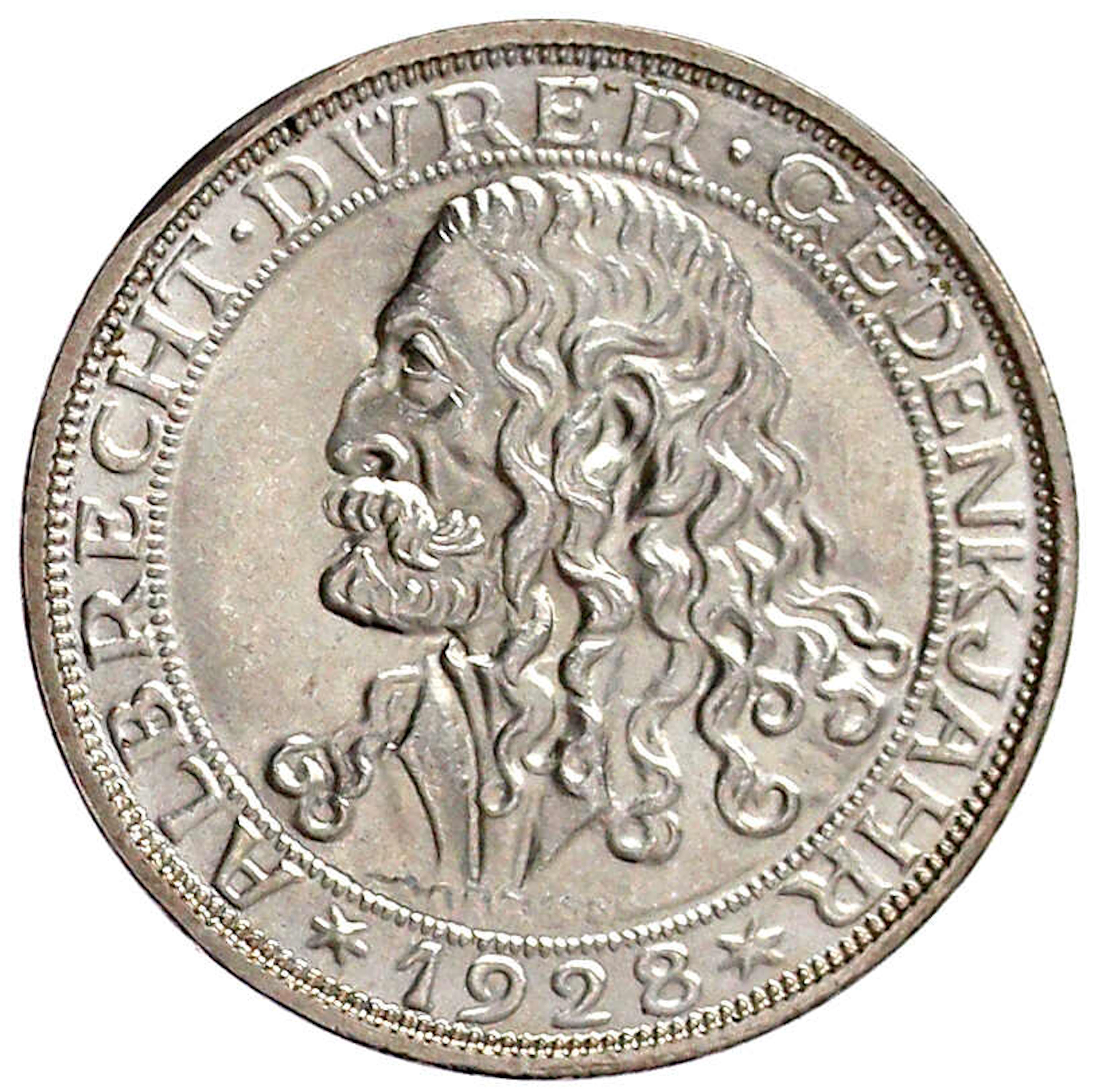 Weimarer Republik, Gedenkmünzen, 3 Reichsmark Dürer