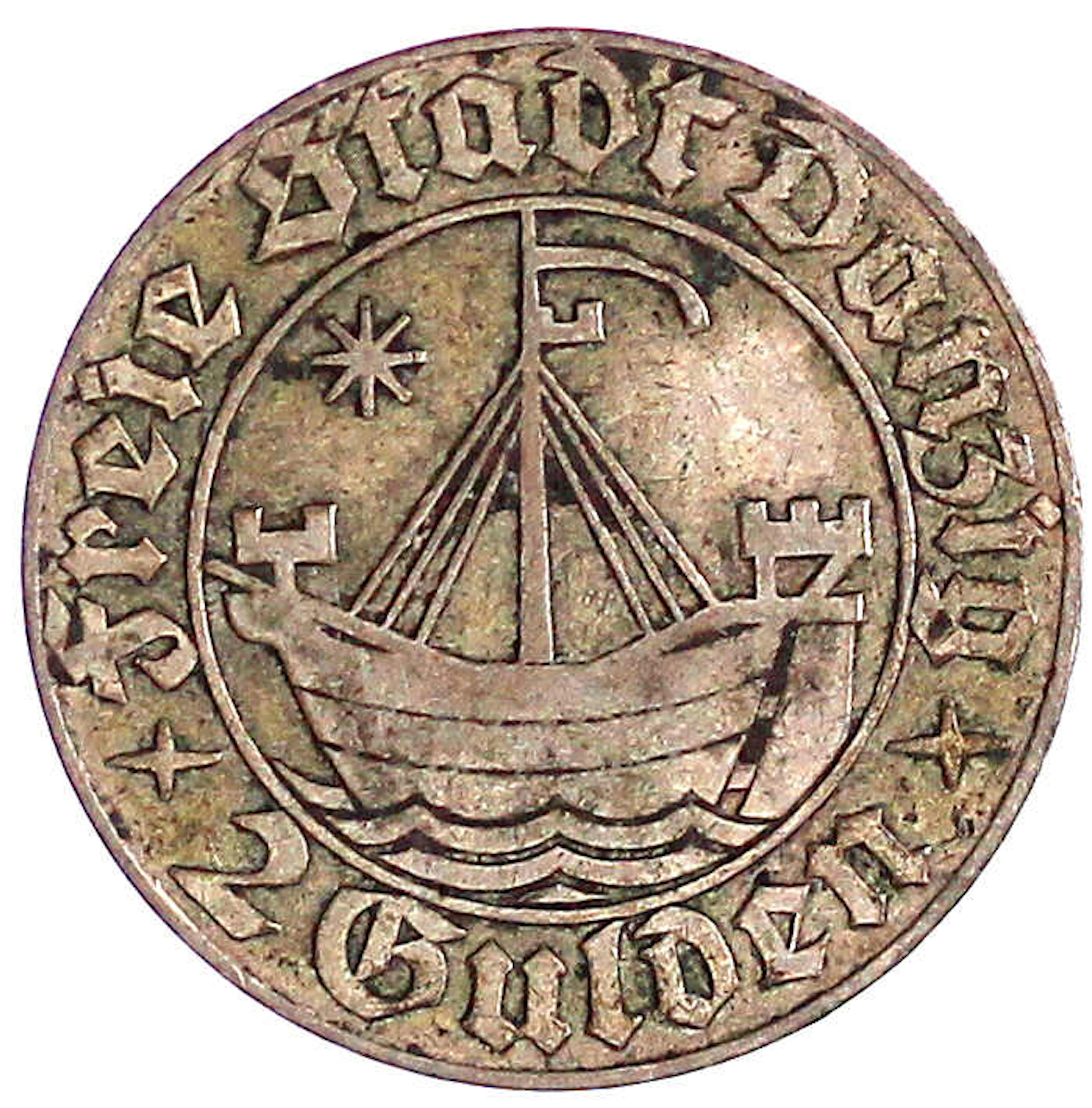 Münzen der Kolonien und Nebengebiete, Danzig, Freie Stadt