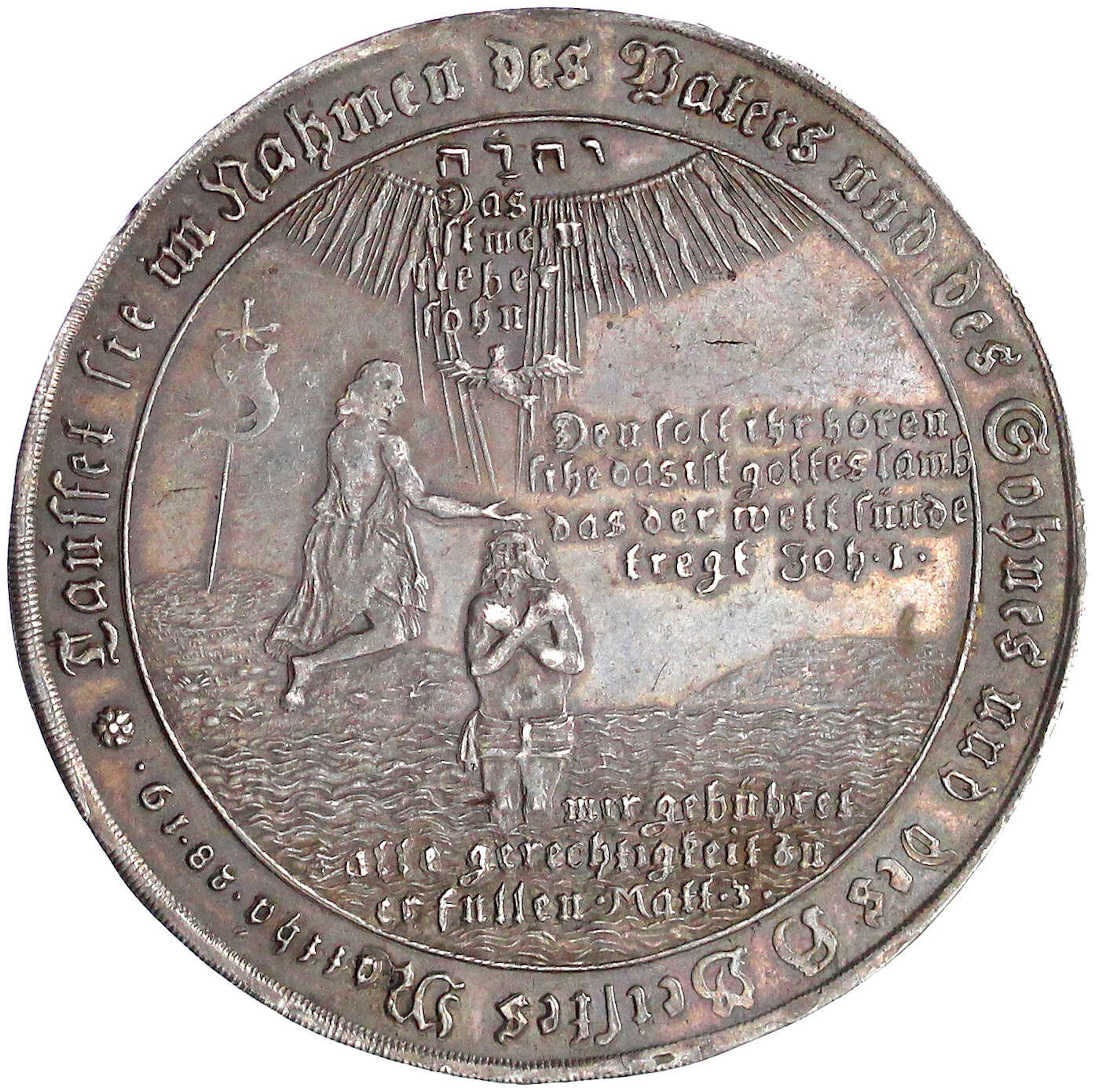 Altdeutsche Münzen und Medaillen, Harz, Heinrich Horst, Zellerfeld, 1711-1719