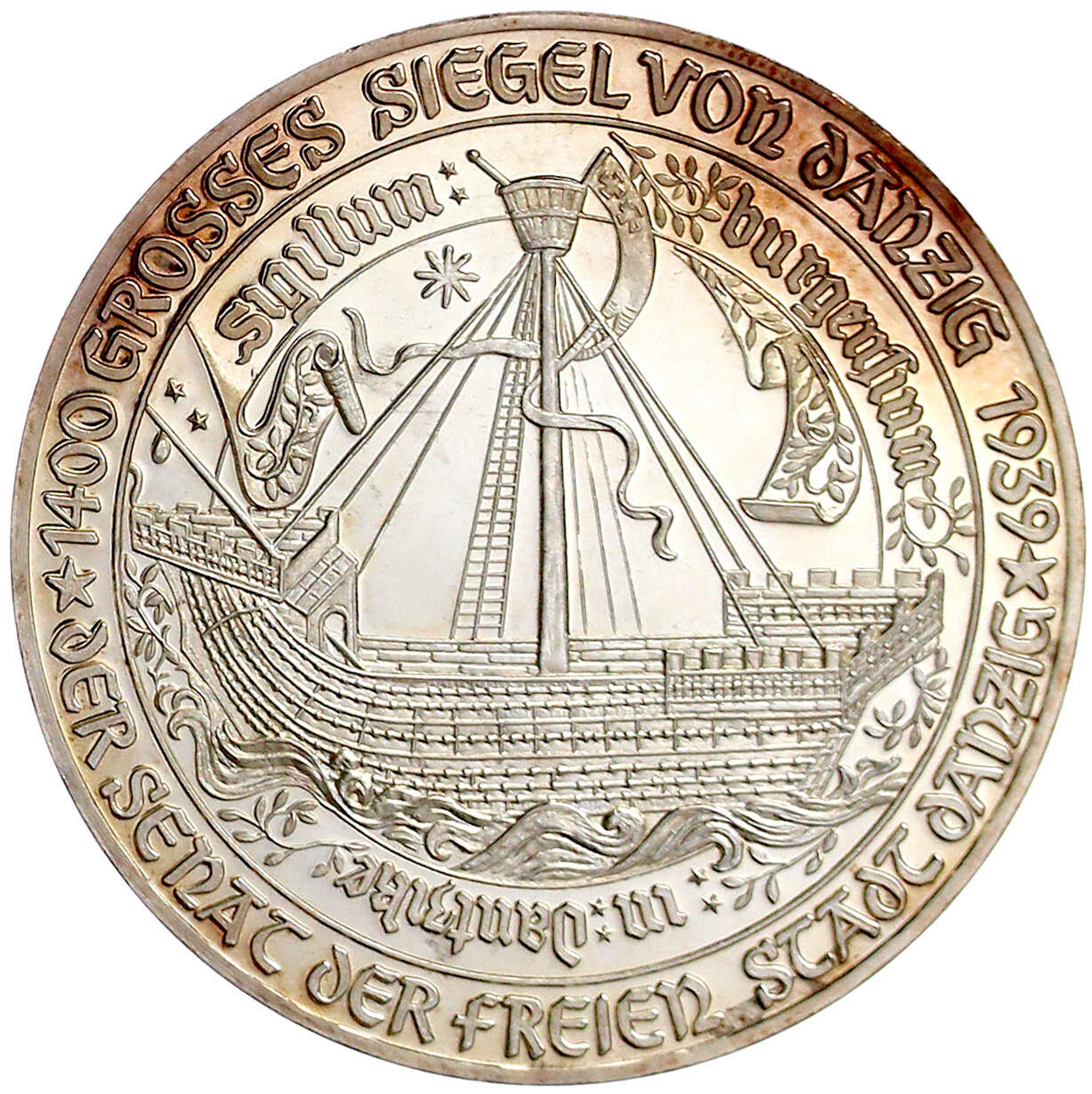 Münzen der Kolonien und Nebengebiete, Danzig, Freie Stadt