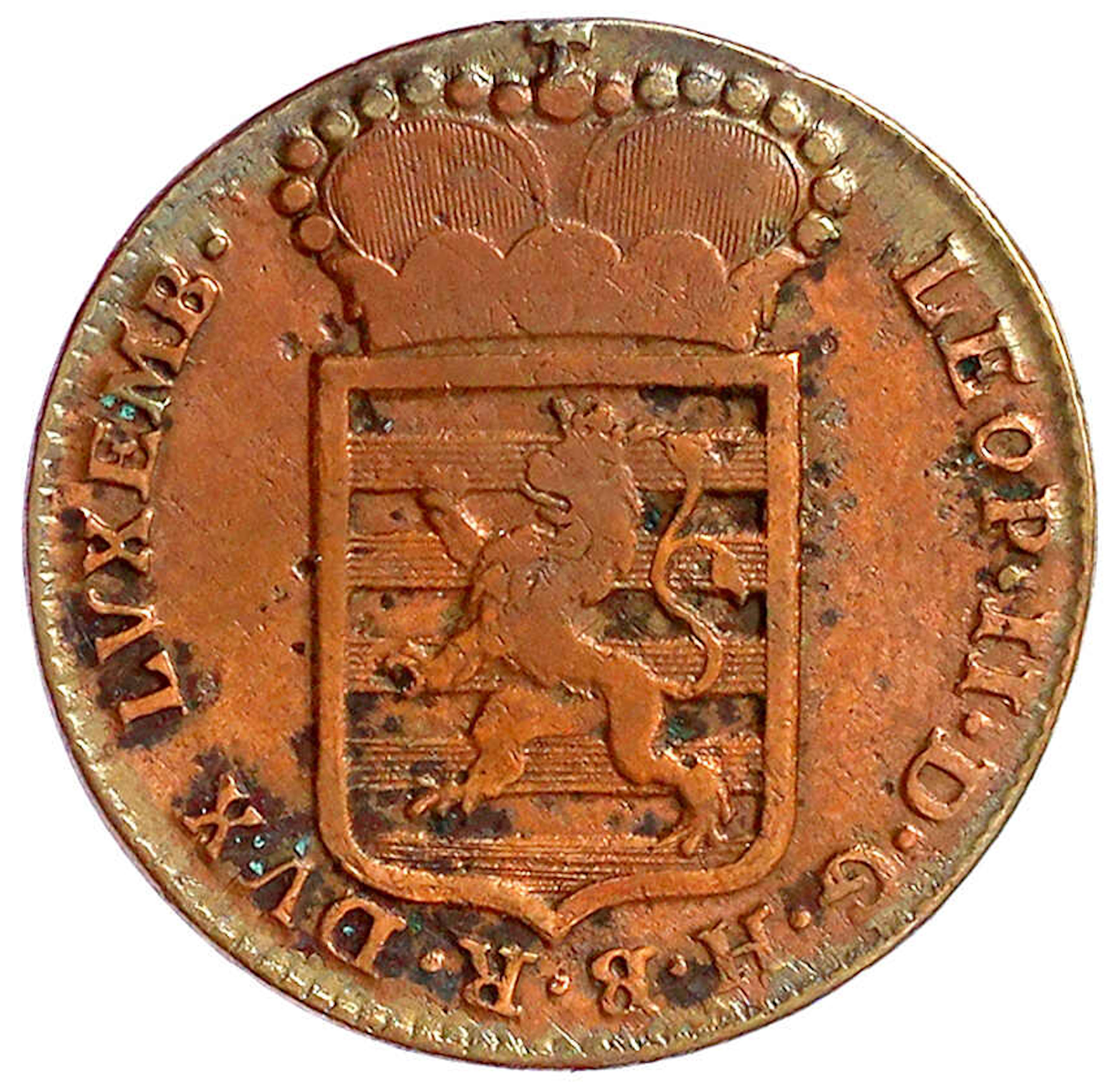Ausländische Münzen und Medaillen, Luxemburg, Leopold II., 1790-1792