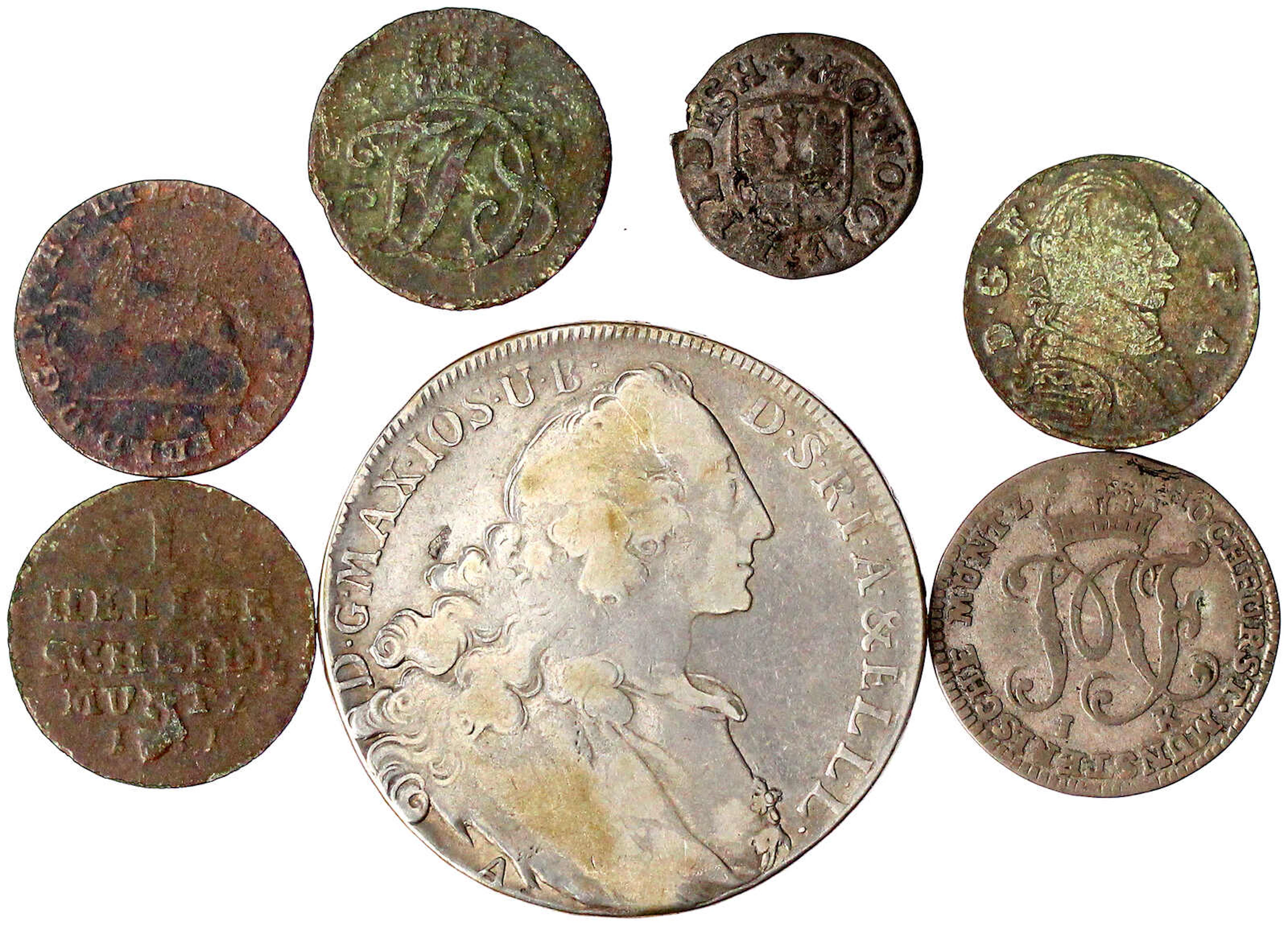 LOTS, Deutsche Münzen bis 1871