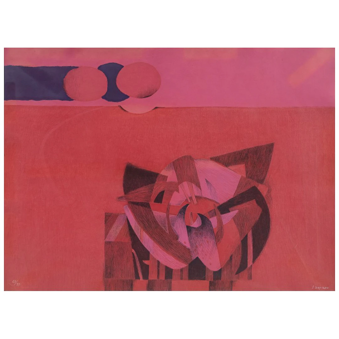 FERNANDO DE SZYSZLO. SZY-3. Firmado. Grabado al aguafuerte 69 / 99.