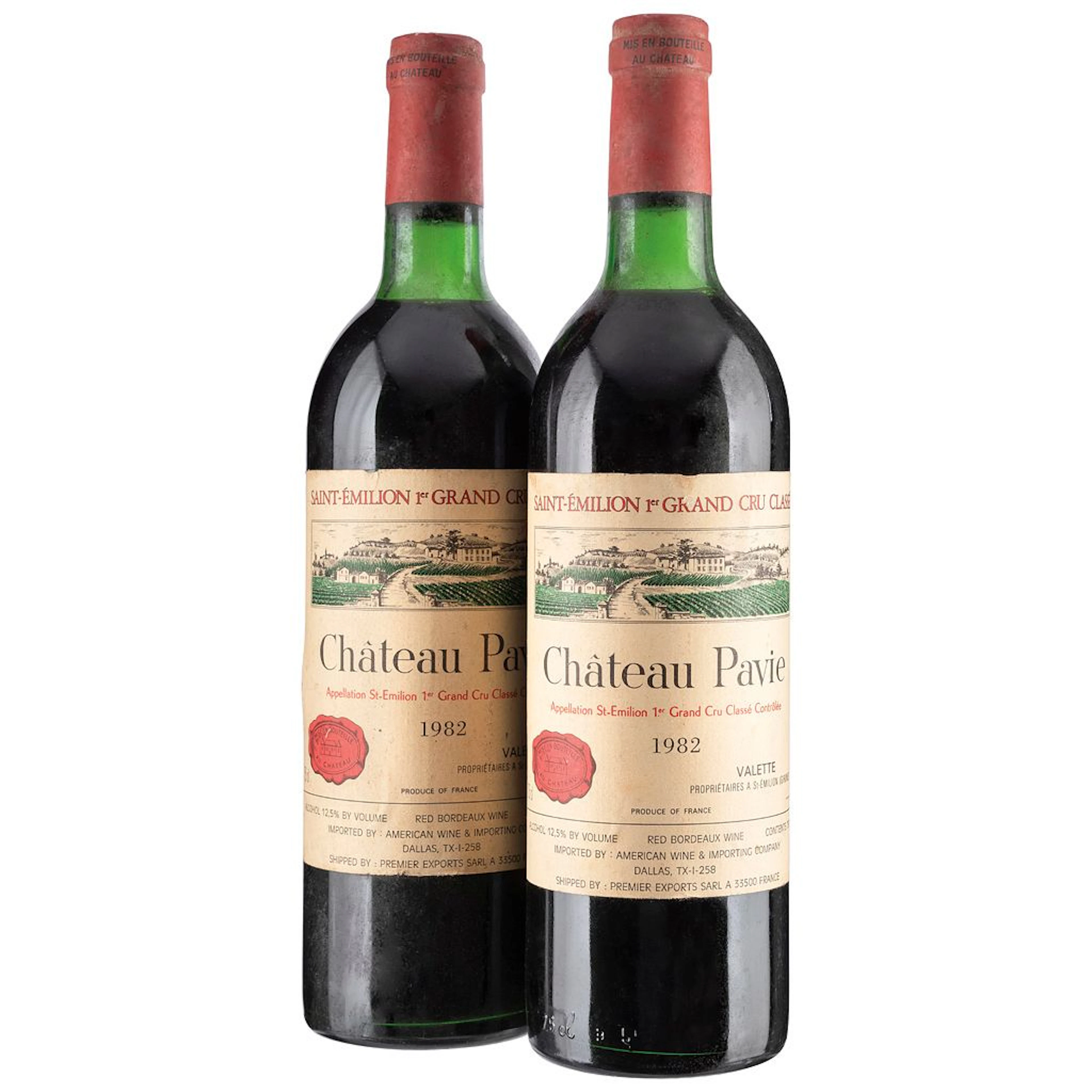 Château Pavie Premier Grand Cru Classé "B" Cosecha: 1982 Saint-Émilion