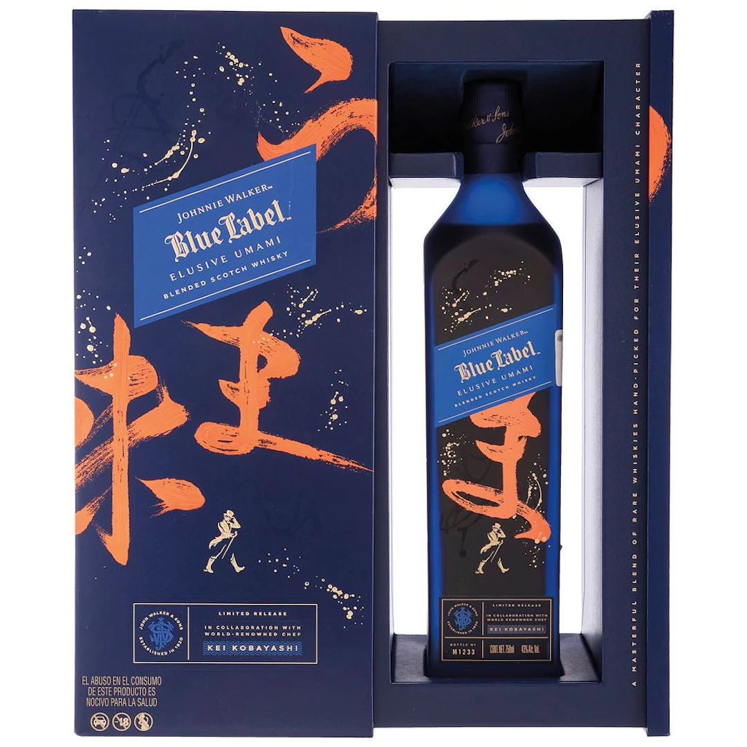 Johnnie Walker, Blue Label "Elusive Umami" Blended Scotch Whisky Escocia