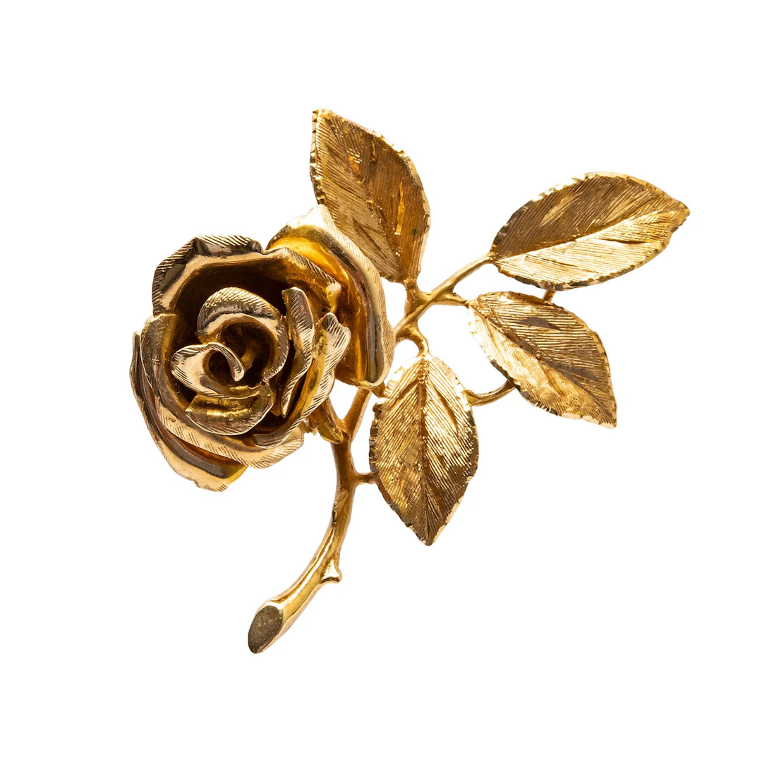 PRENDEDOR EN ORO AMARILLO DE 14K