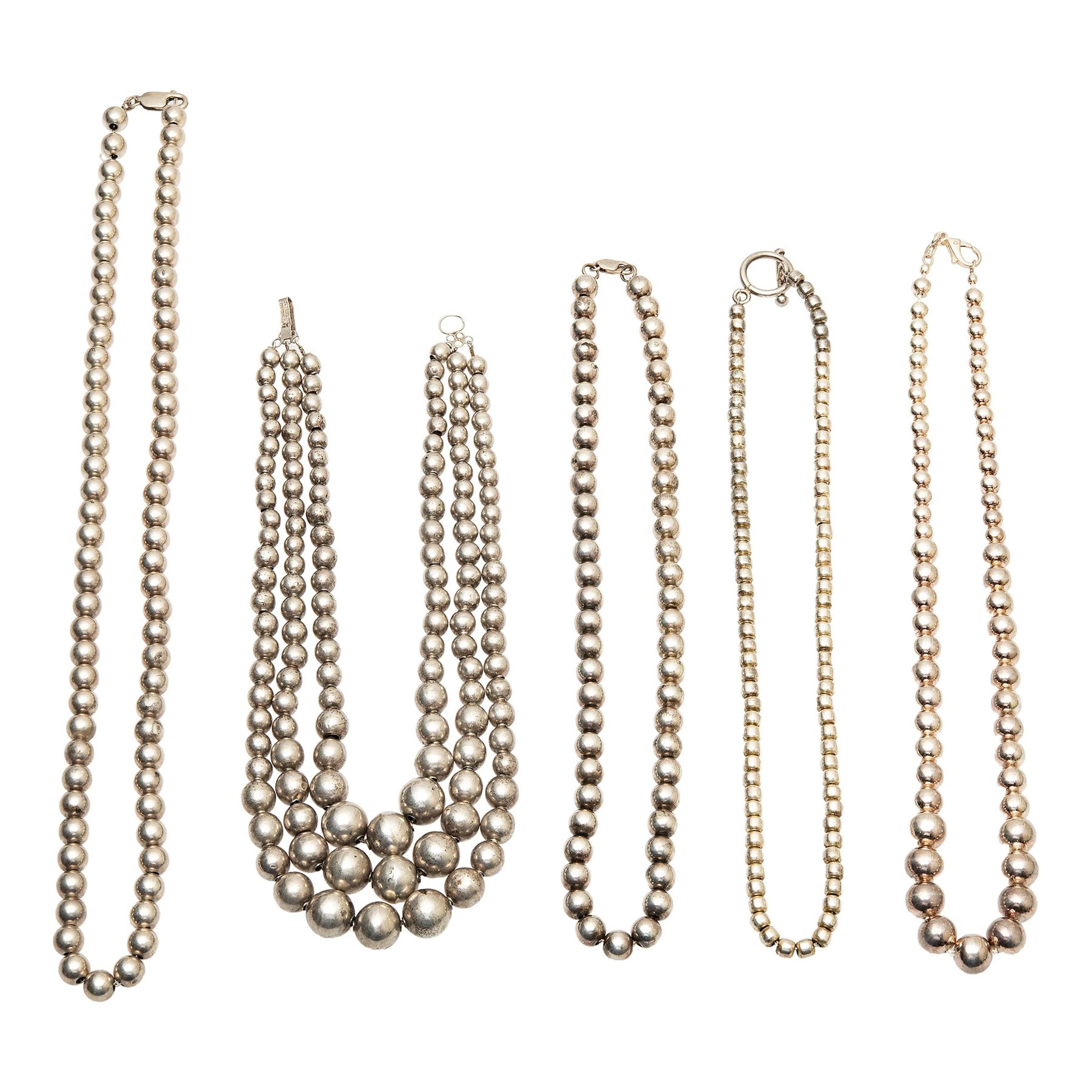 COLLARES EN PLATA .925