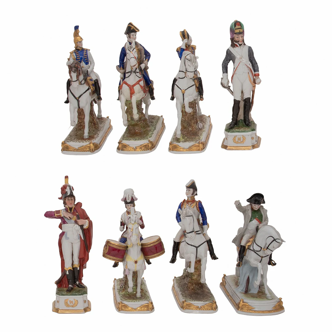 COLECCIÓN DE FIGURAS MILITARES NAPOLEÓNICAS CON LA GUARDIA IMPERIAL
