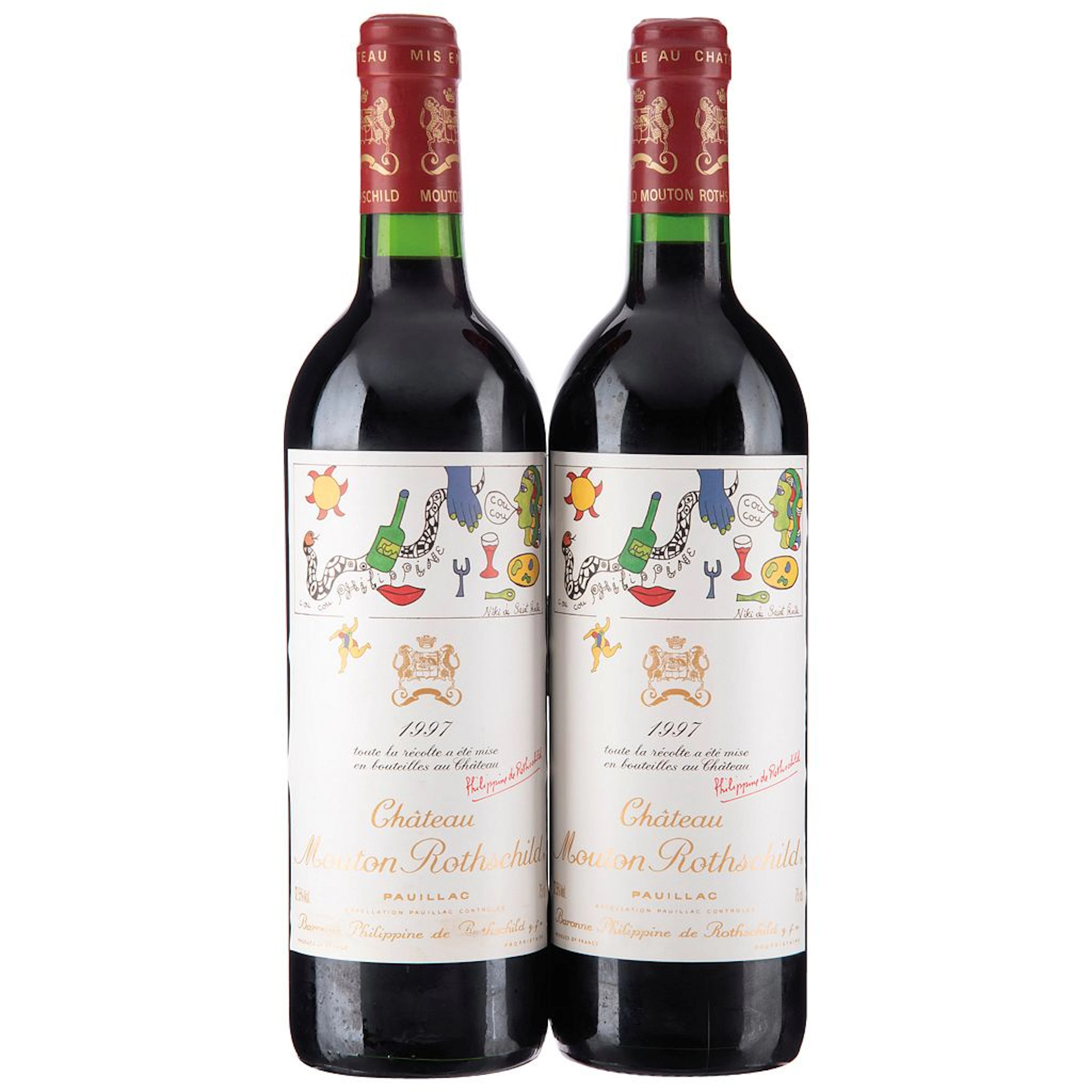 Château Mouton Rothschild 1er Grand Cru Classé Cosecha 1997 Pauillac