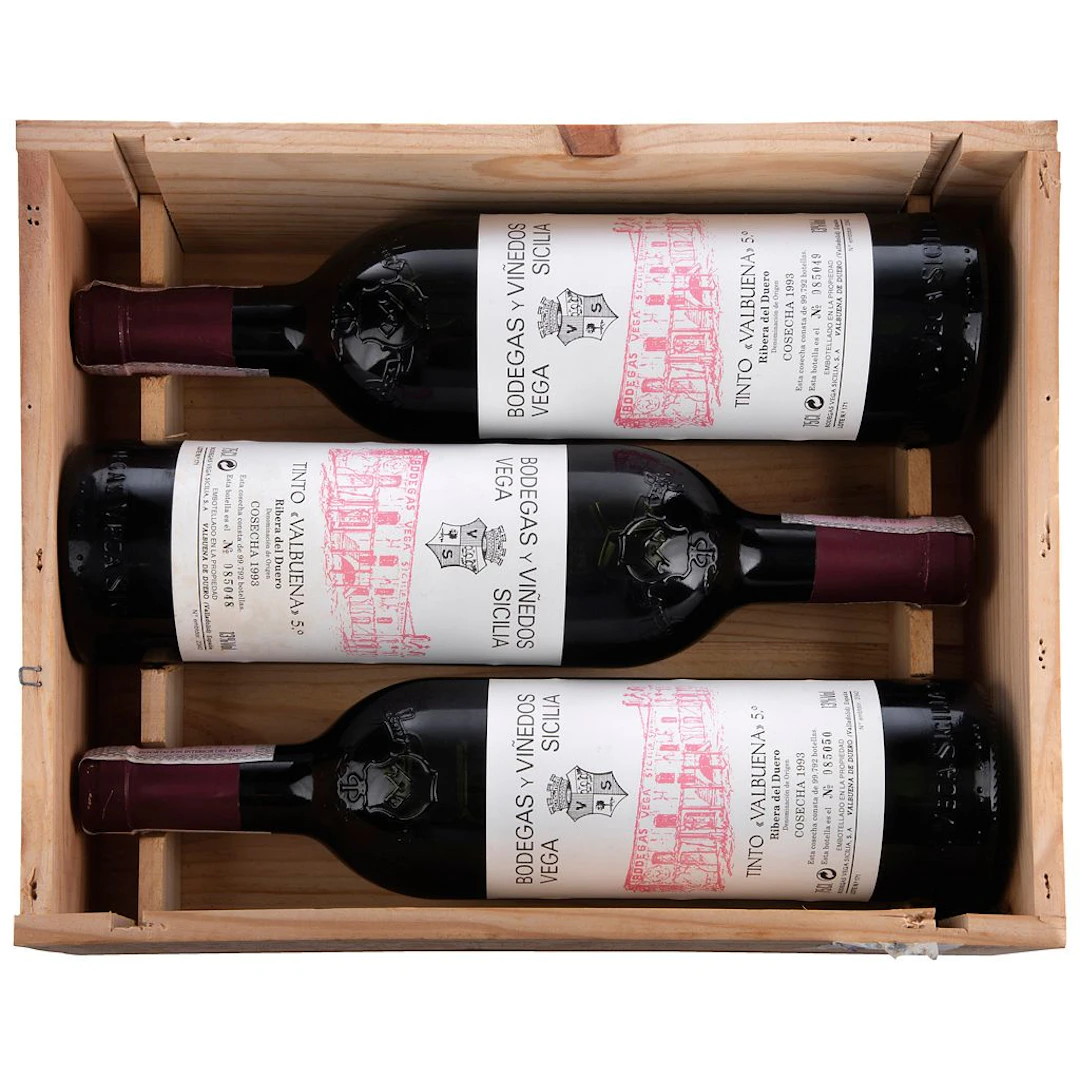 Vega Sicilia "Tinto Valbuena 5º" Cosecha: 1993 Ribera del Duero, España