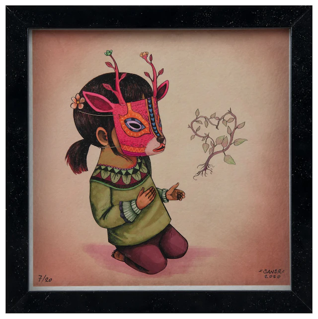 EDGAR FLORES "SANER". Sin título. Firmado y fechado 2020 Giclée 7