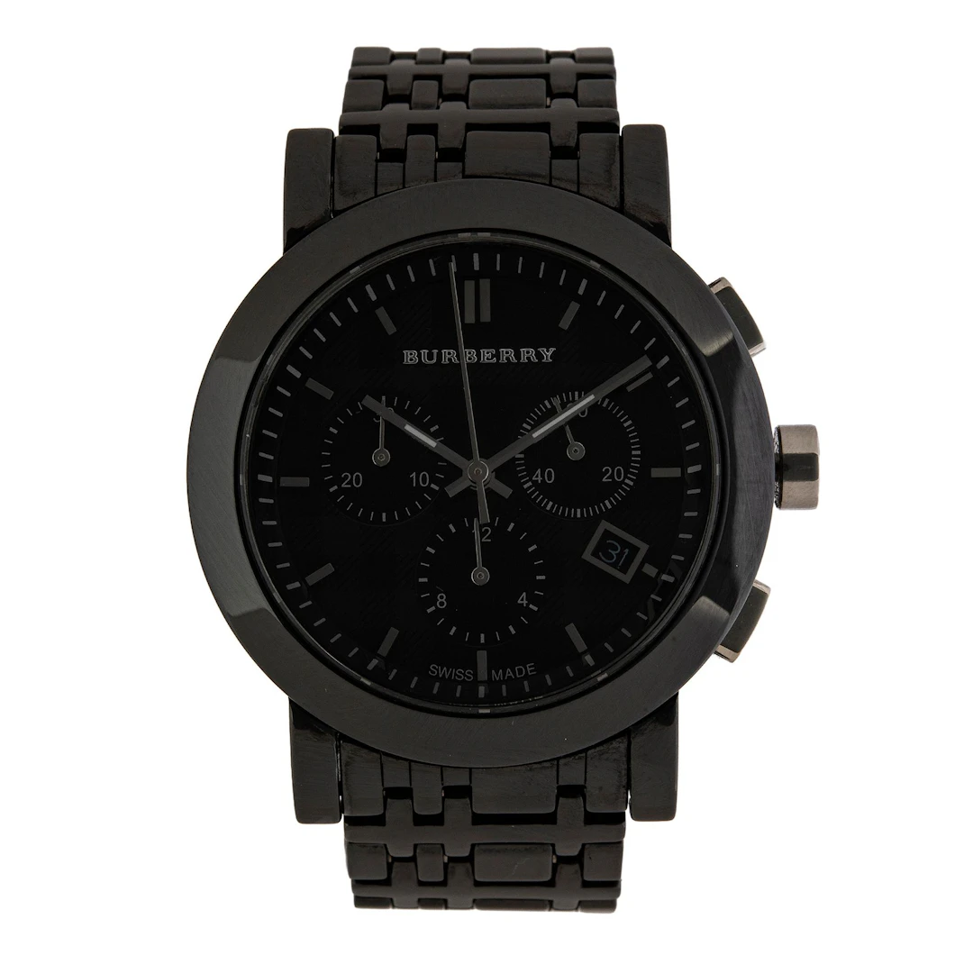 RELOJ BURBERRY CHRONOGRAPH EN CERÁMICA Y ACERO REF. BU1771