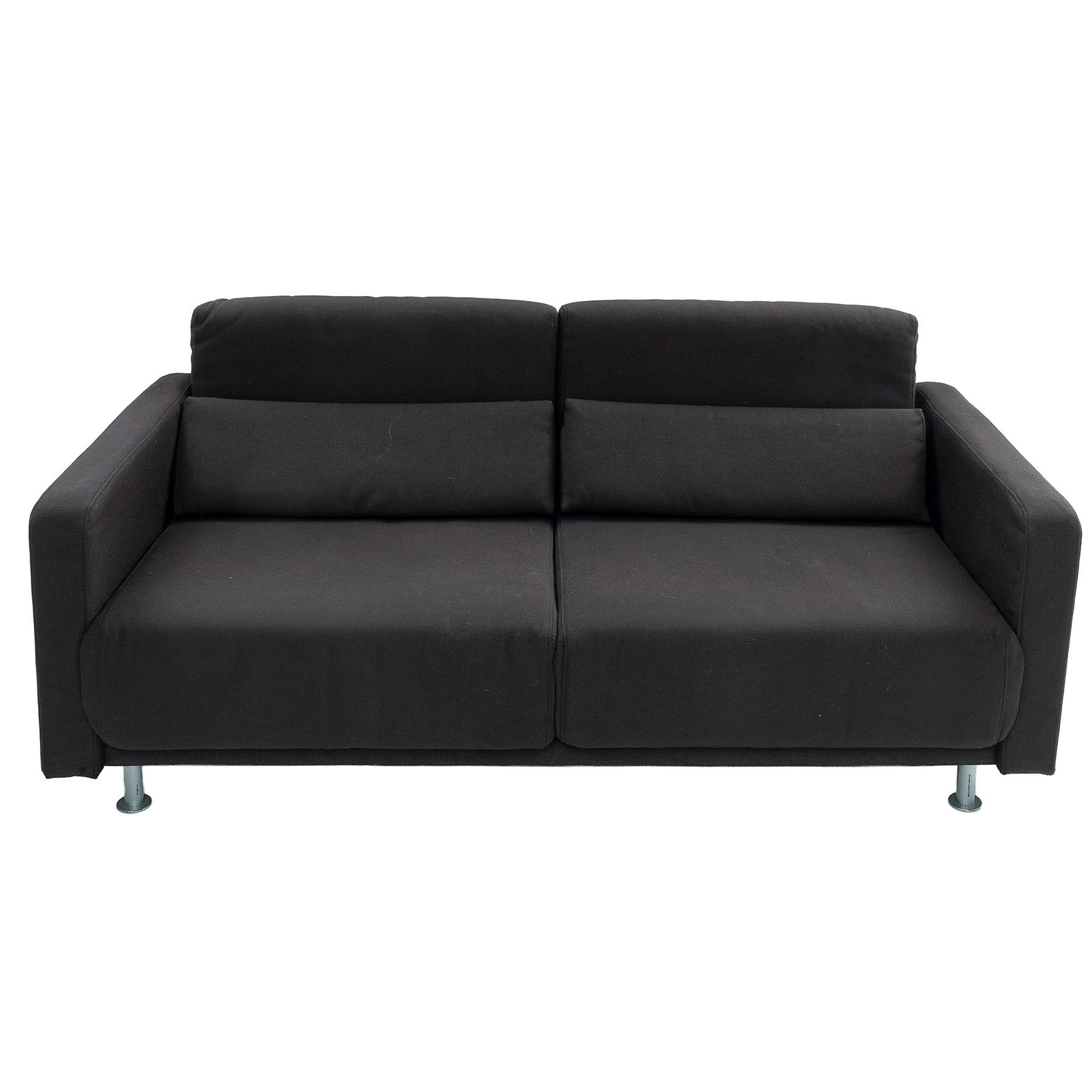 SOFÁ CAMA, DINAMARCA, SXXI. De la marca BoConcept. Estructura metálica.