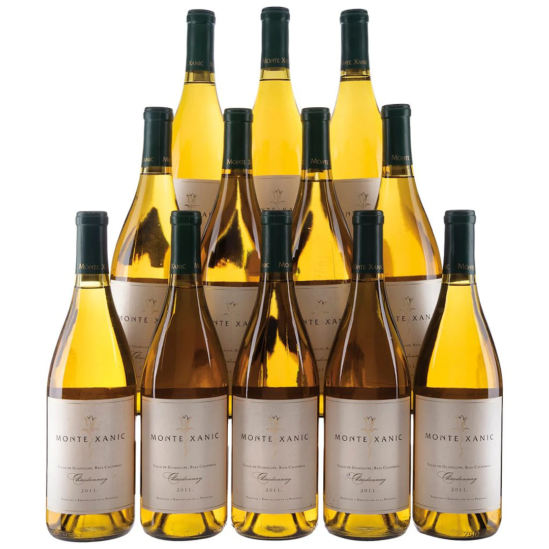 Monte Xanic Chardonnay Cosecha: 2011 Valle de Guadalupe, México Piezas: 12