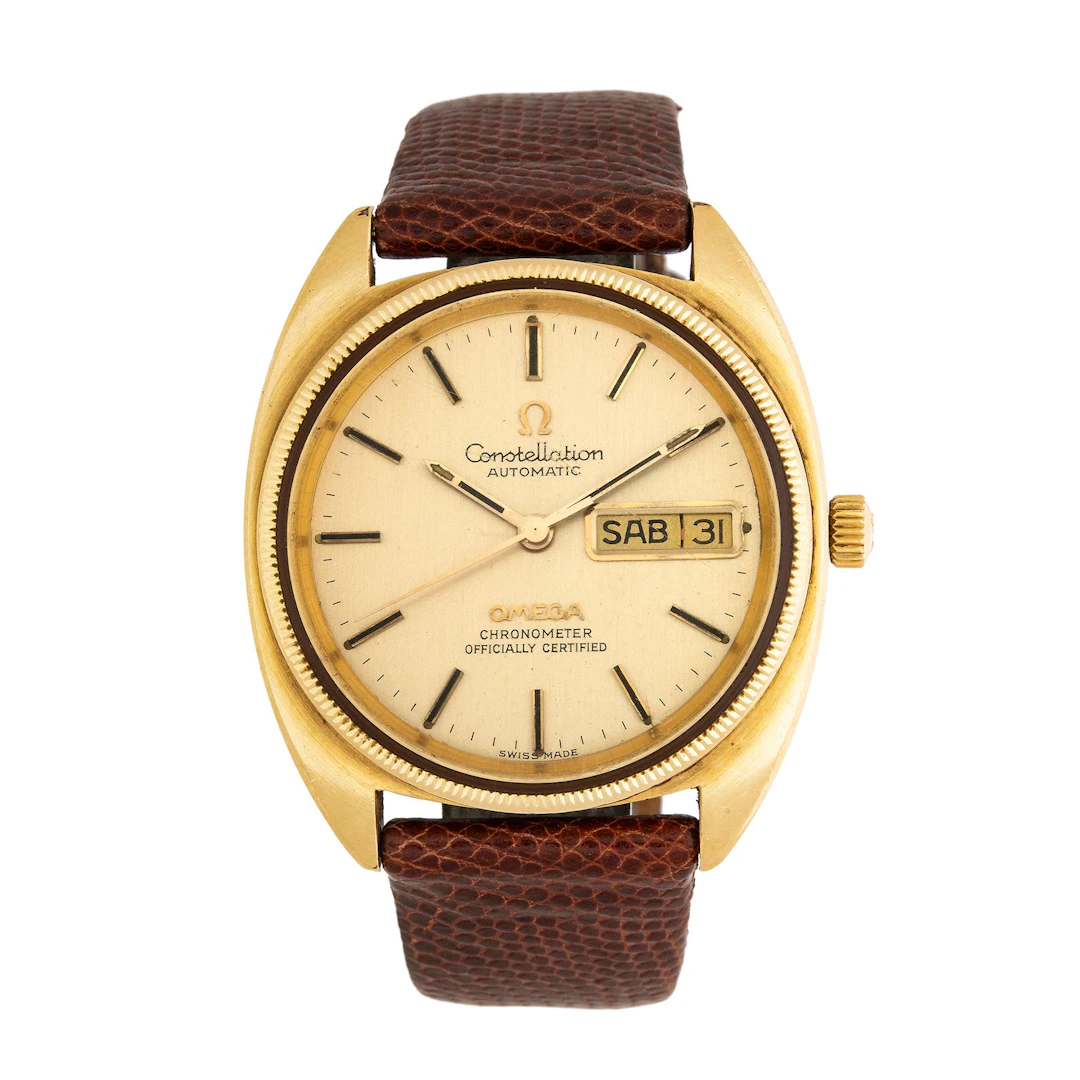 RELOJ OMEGA CONSTELLATION CHRONOMETER EN ACERO REF. CD 168 0057