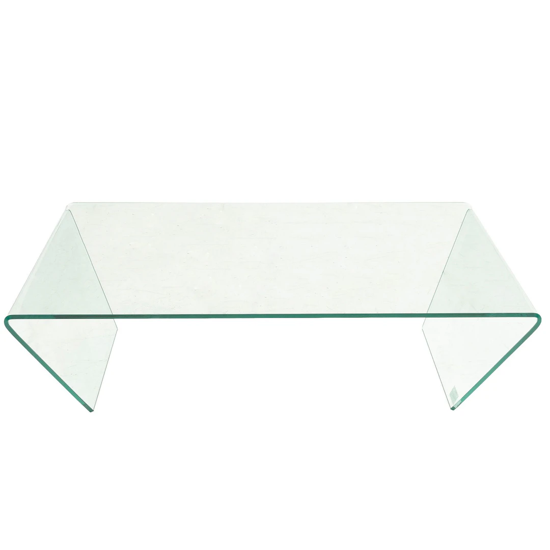 MESA DE CENTRO, DINAMARCA, SXXI. De la marca BoConcept. En vidrio