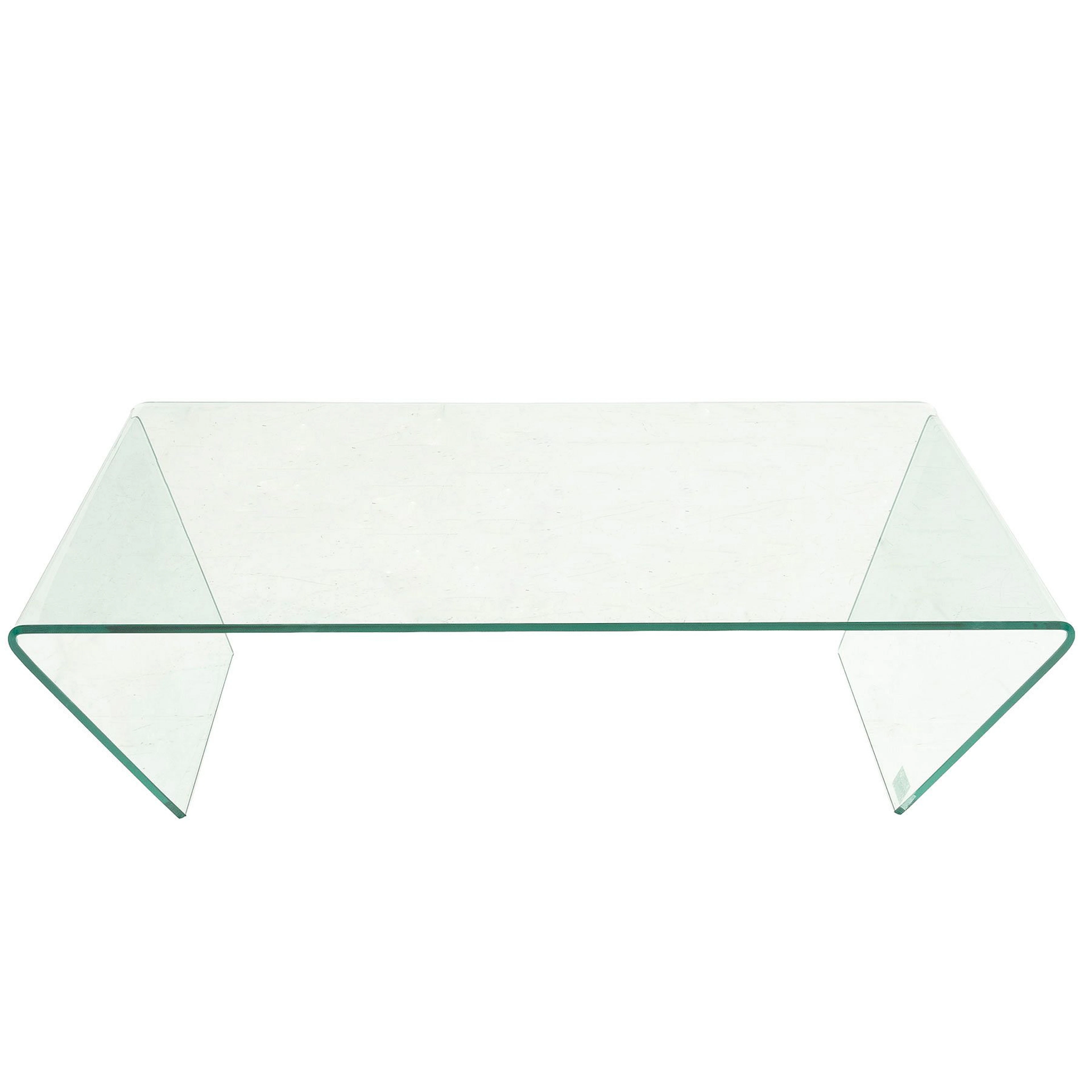 MESA DE CENTRO, DINAMARCA, SXXI. De la marca BoConcept. En vidrio