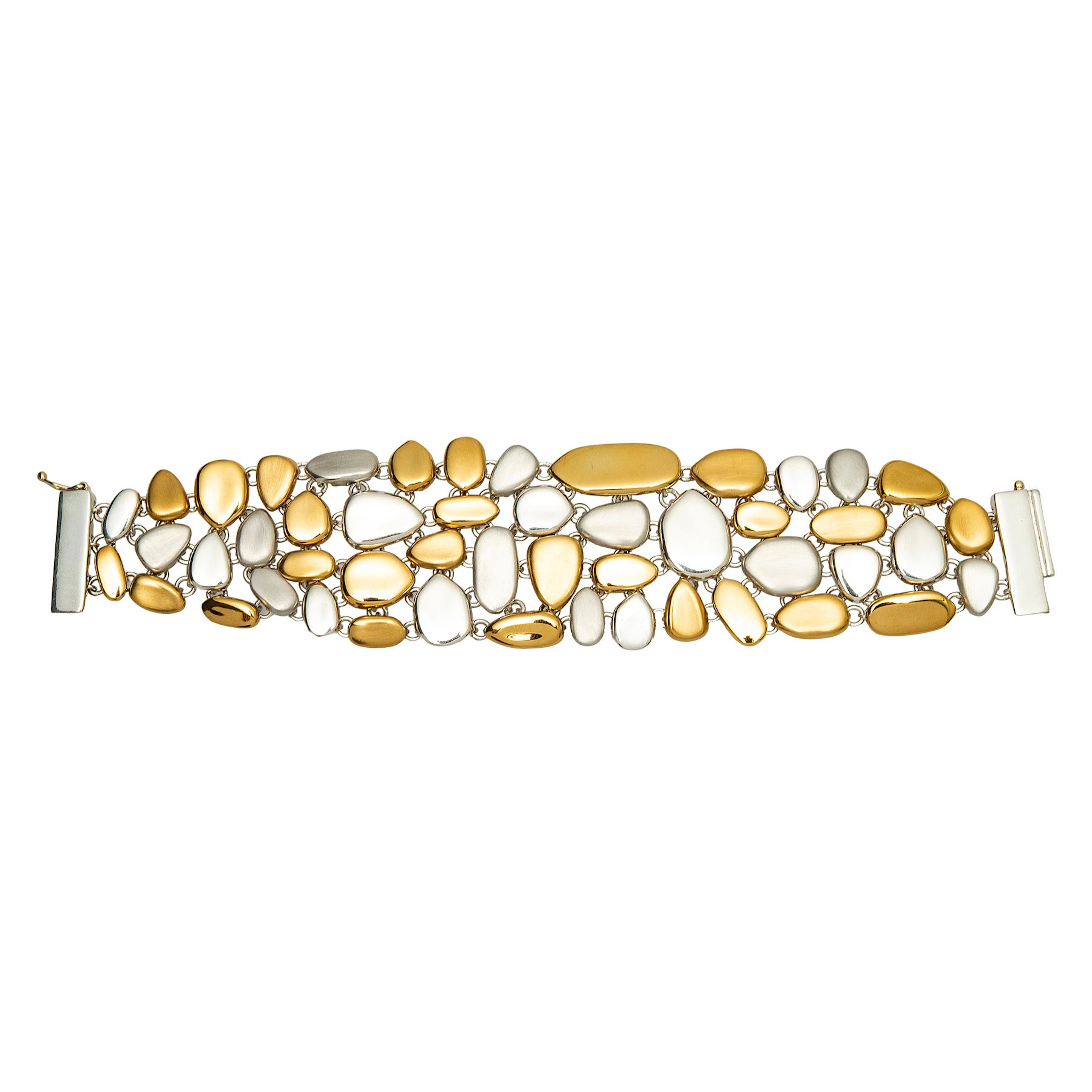 BRAZALETE ALMA DE LA FIRMA TANE EN PLATA .925 Y VERMEIL