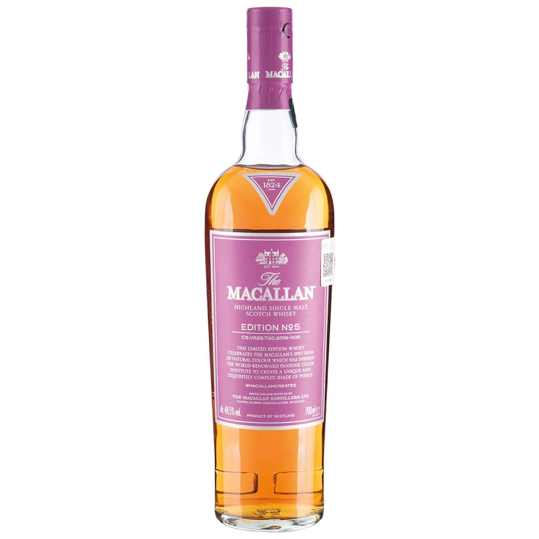The Macallan, Edition No. 5 Single Malt Scotch Whisky Speyside, Escocia