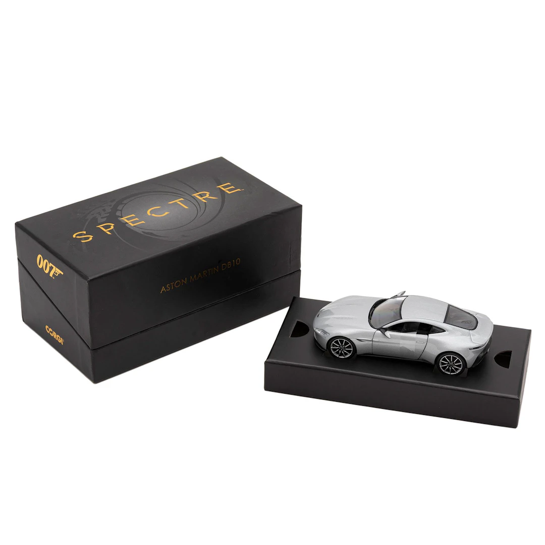 RÉPLICA A ESCALA ASTON MARTIN DB10 Edición especial James Bond "Espectre".
