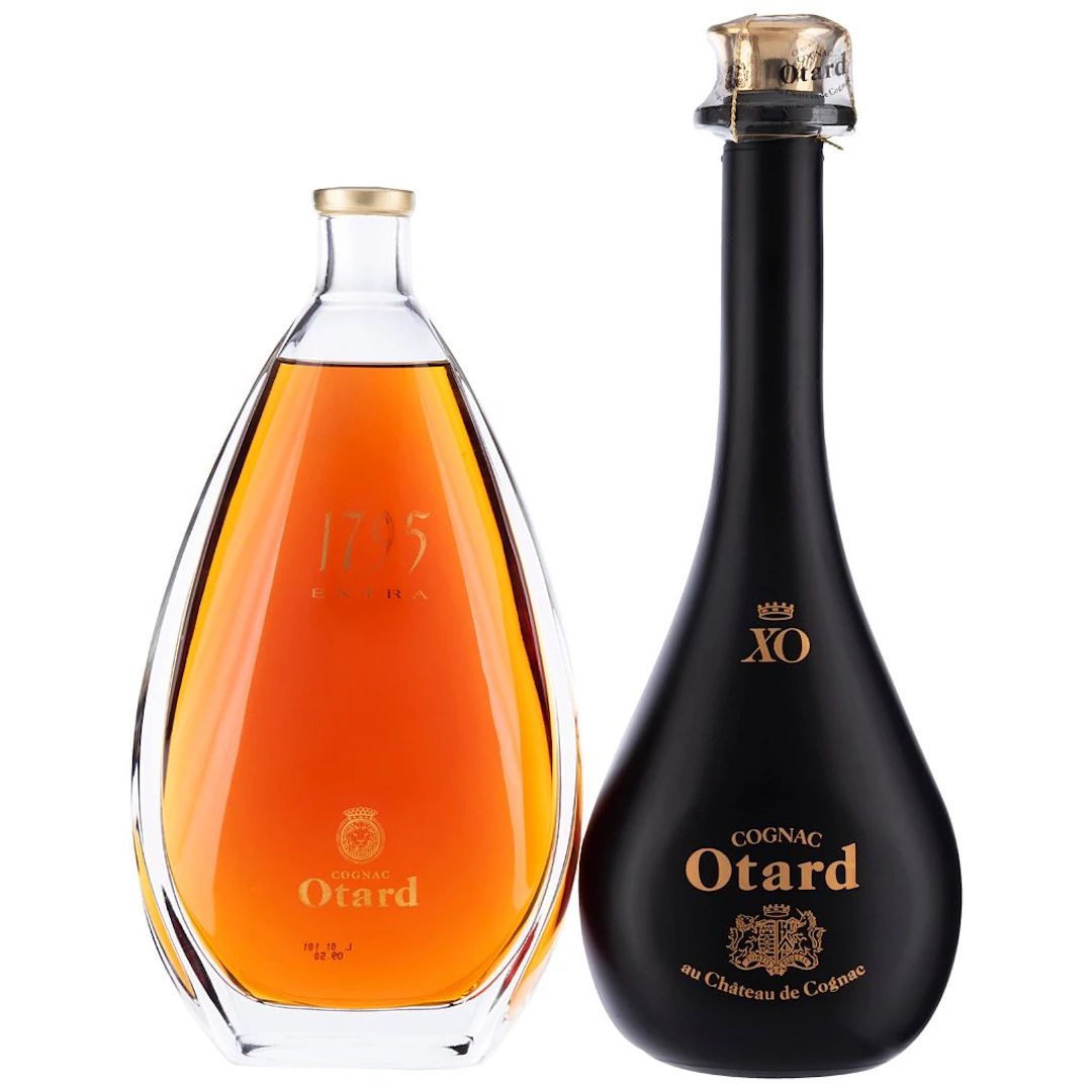 Baron Otard Extra 1795 y Baron Otard XO Cognac, Francia.