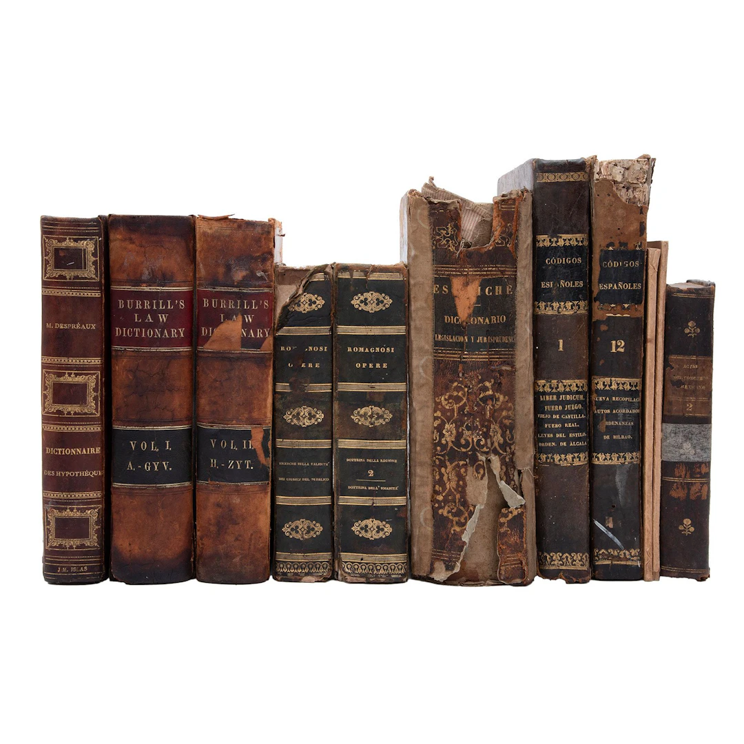 LIBROS DE DERECHO: VALDÉS/VIESCA/ALARCÓN/ROMAGNOSI/M.BURRILL/DESPRÉAUX/ESRICHE.