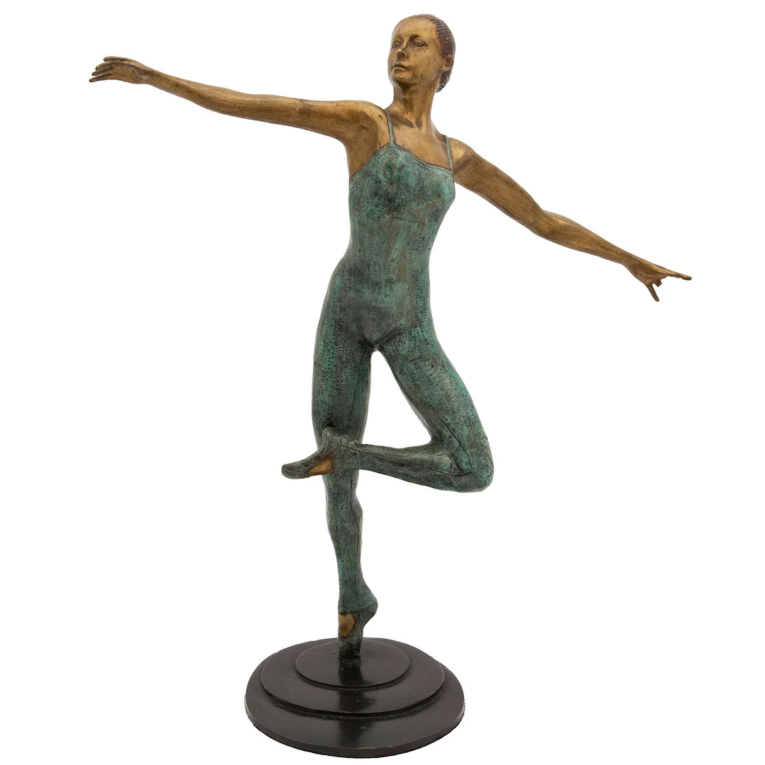 FERNANDO CAMACHO GUERRERO (MÉXICO, SXX-XXI). VANESSA. Bronce. Firmada