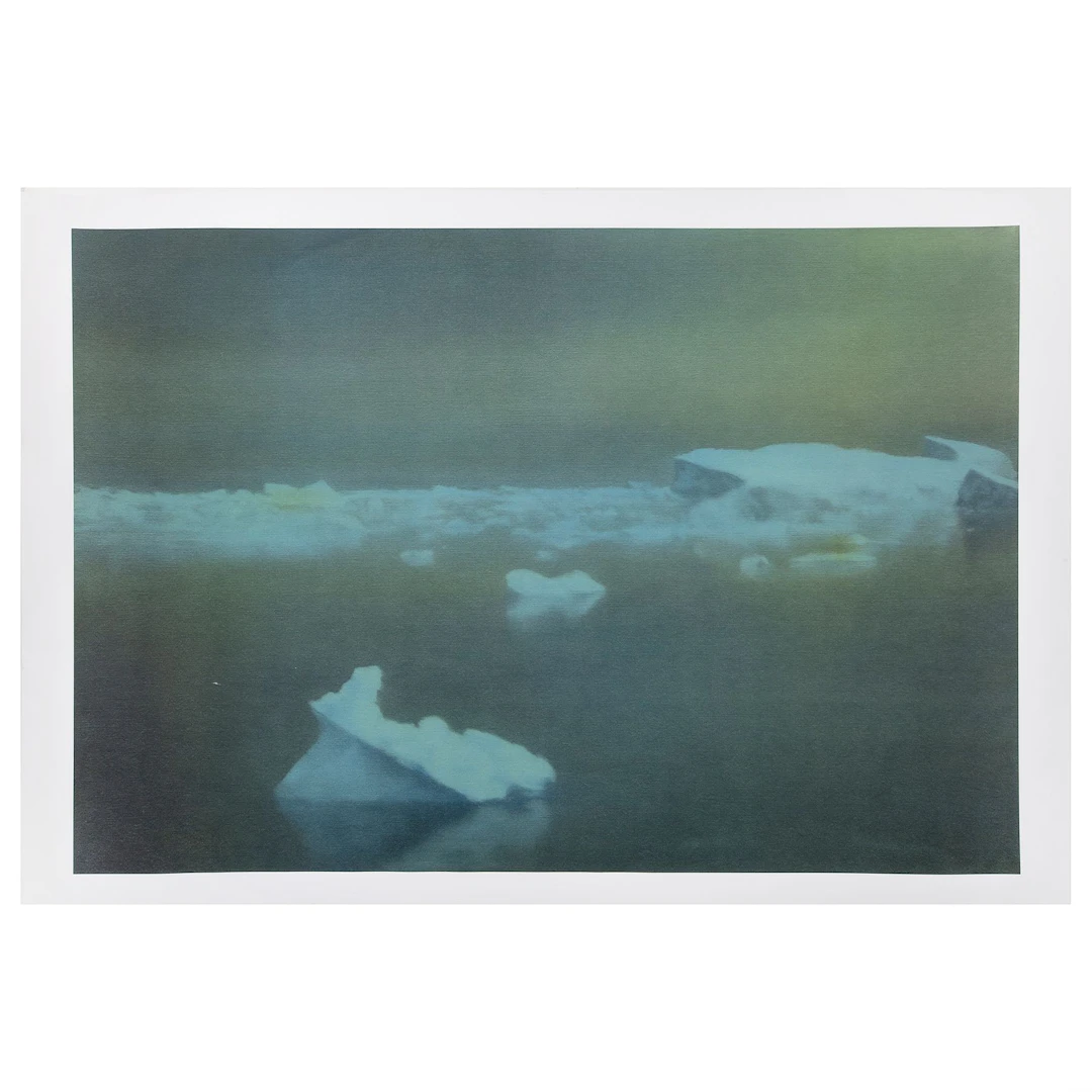 GERHARD RICHTER. Eis. Sin firma. Impresión digital. 70 x 100 cm medidas totales