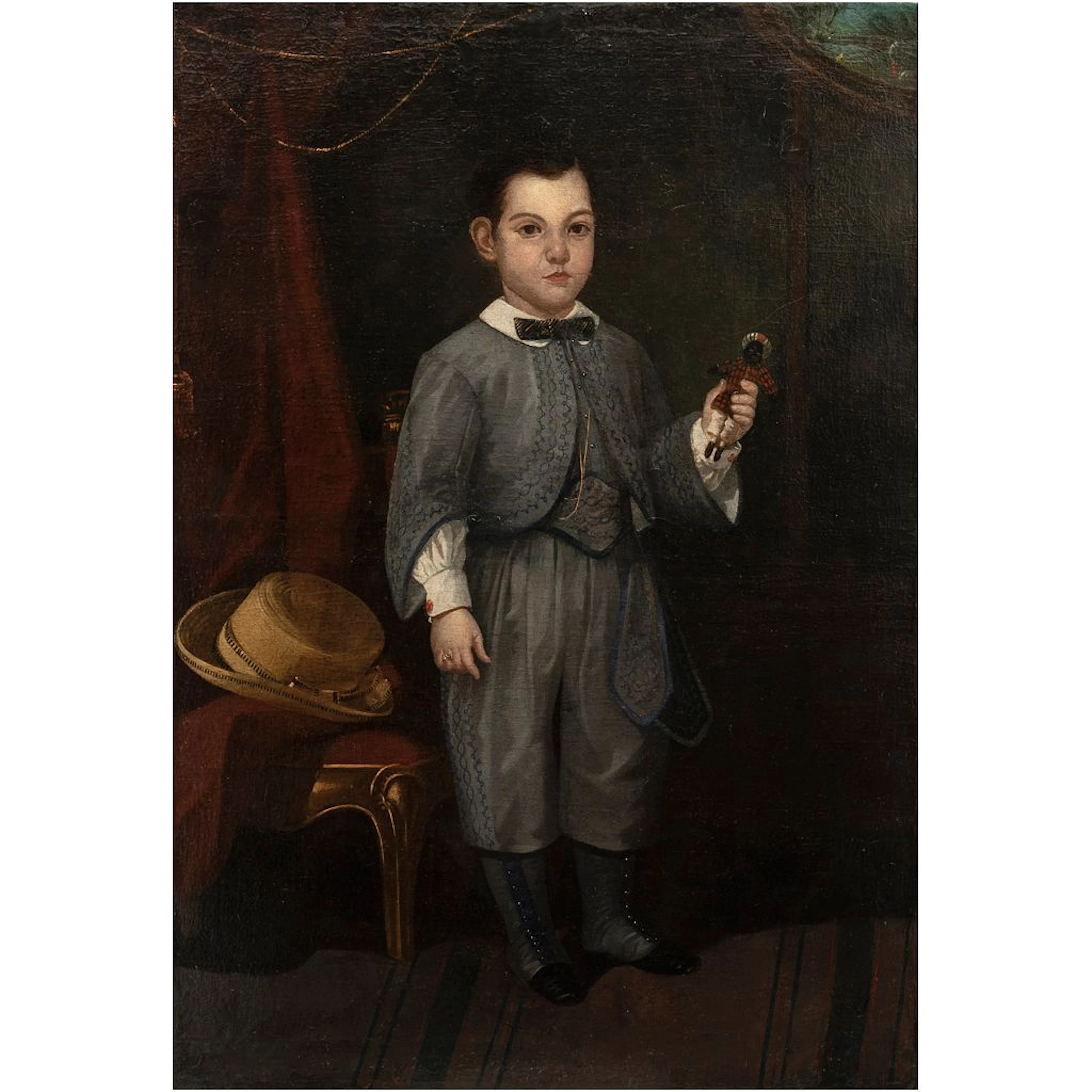 RETRATO INFANTIL. MÉXICO, SIGLO XIX Óleo sobre tela
