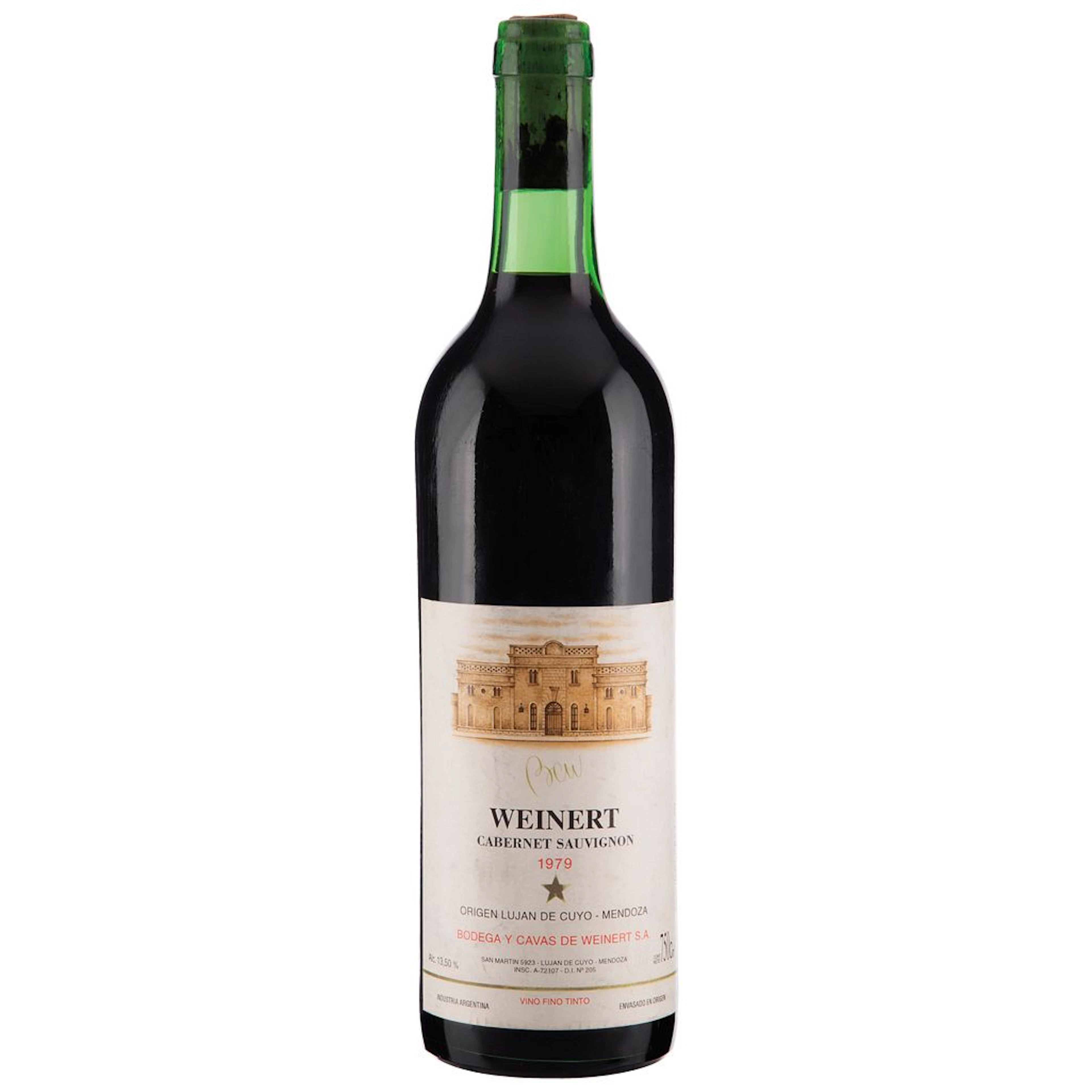 Weinert Estrella "Cabernet Sauvignon" Cosecha: 1979 Luján de Cuyo