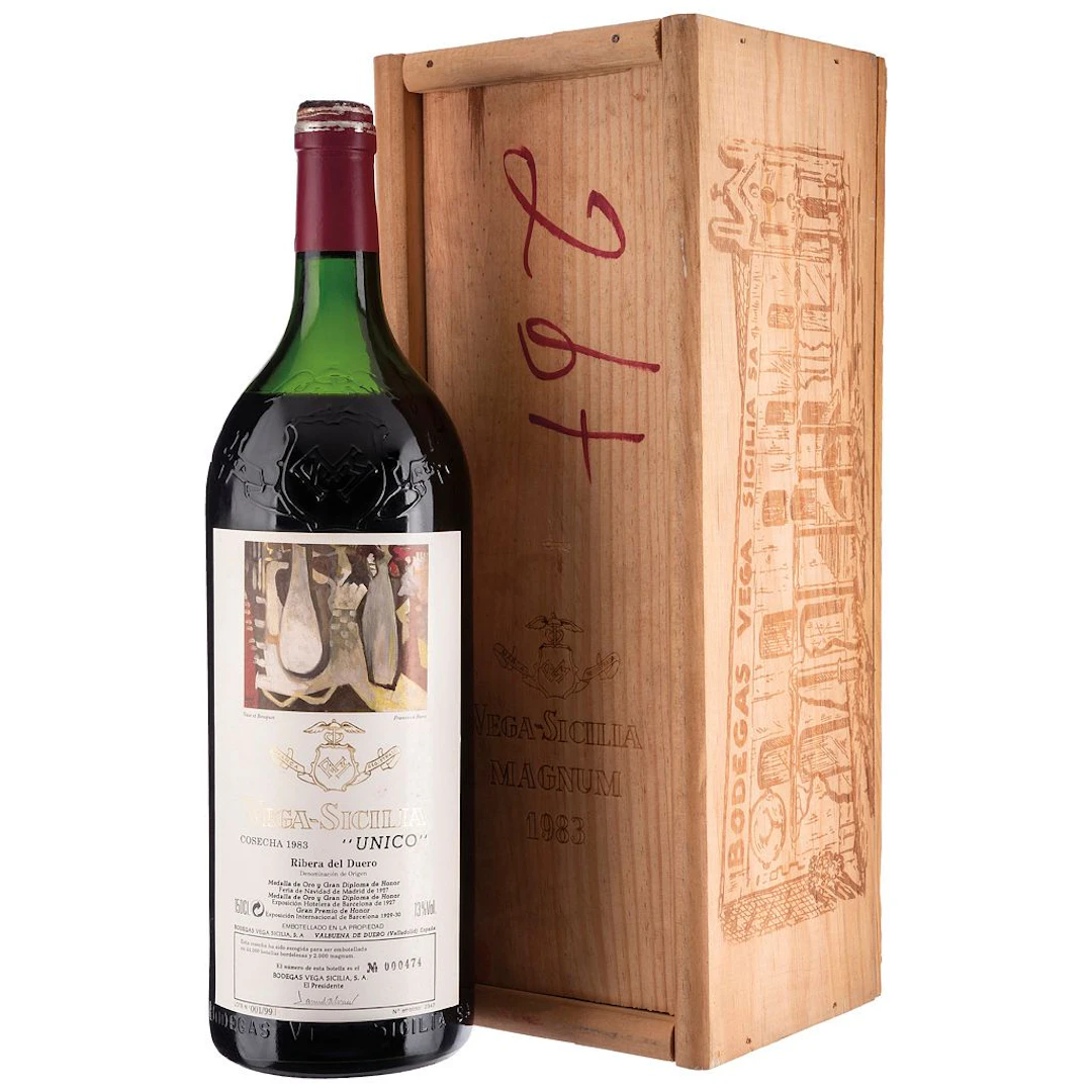 Vega Sicilia "Único" "Magnum" Cosecha: 1983 Ribera del Duero, España