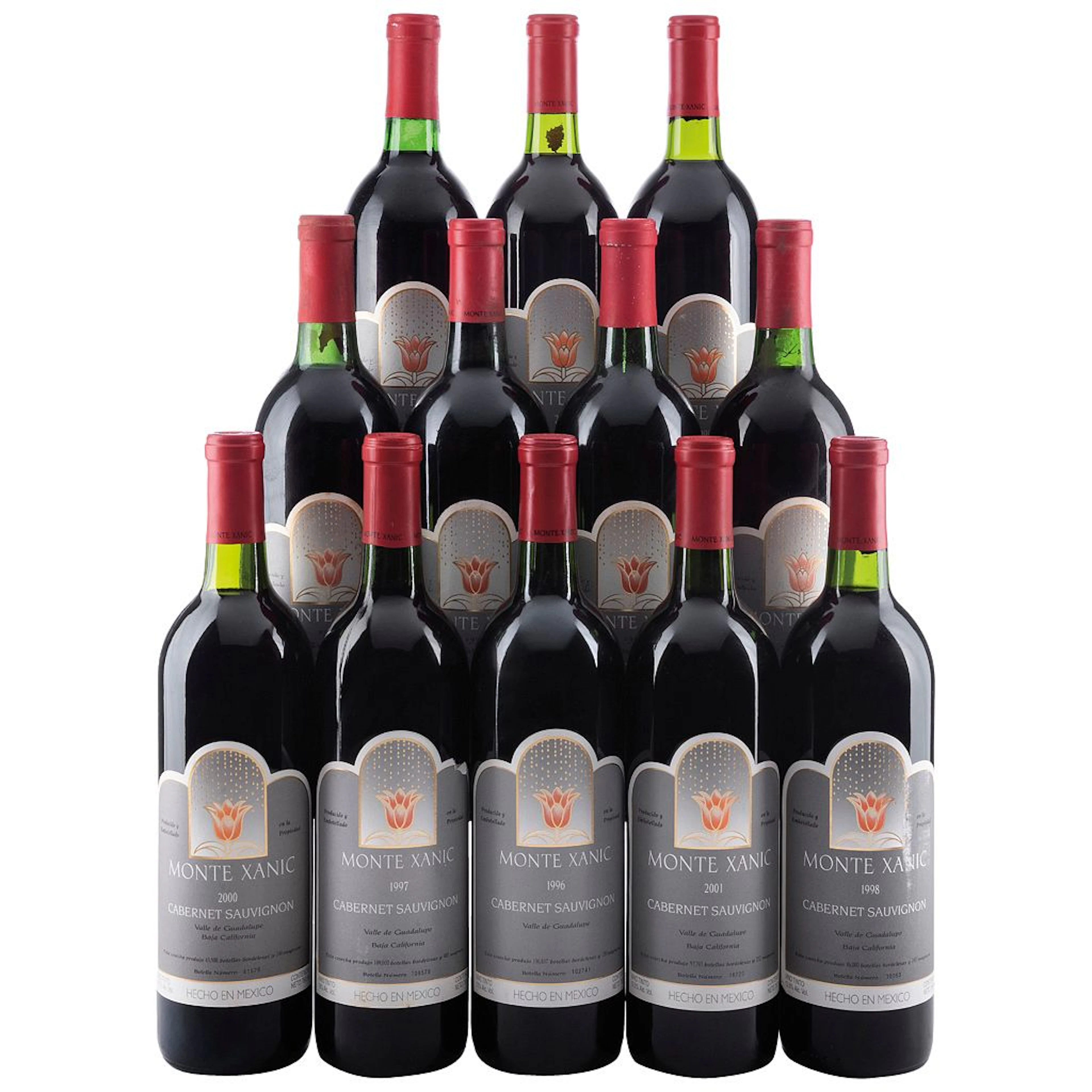 Vertical Cabernet Sauvignon Cosechas: 1990, 1991, 1992, 1993, 1994
