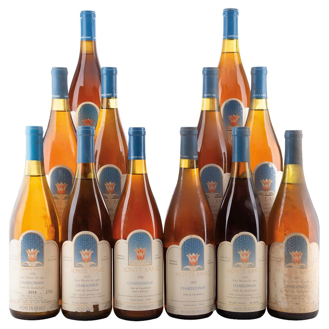 Vertical Chardonnay Cosechas: 1989, 1990, 1991, 1992, 1993, 1994