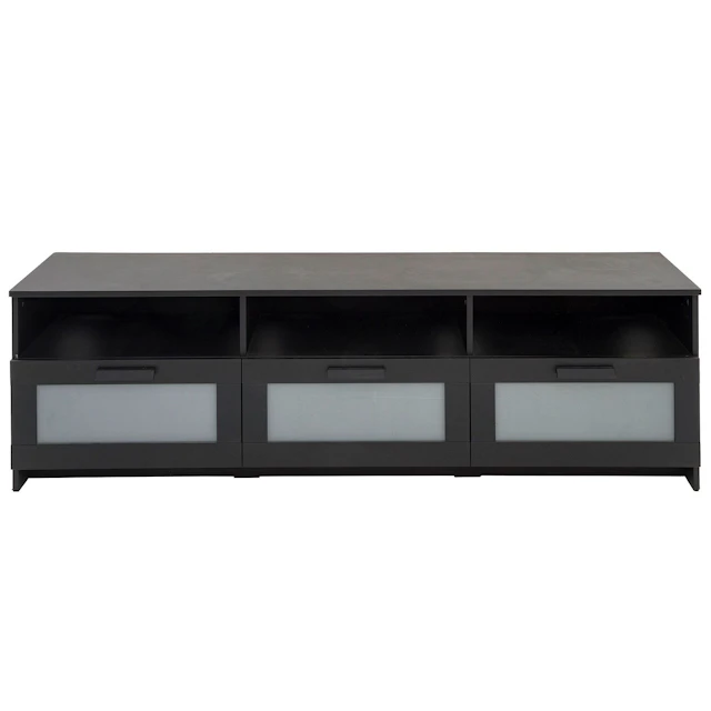 CREDENZA, SXXI. Estilo Mid Century. En MDF enchapado. Cubierta rectangular