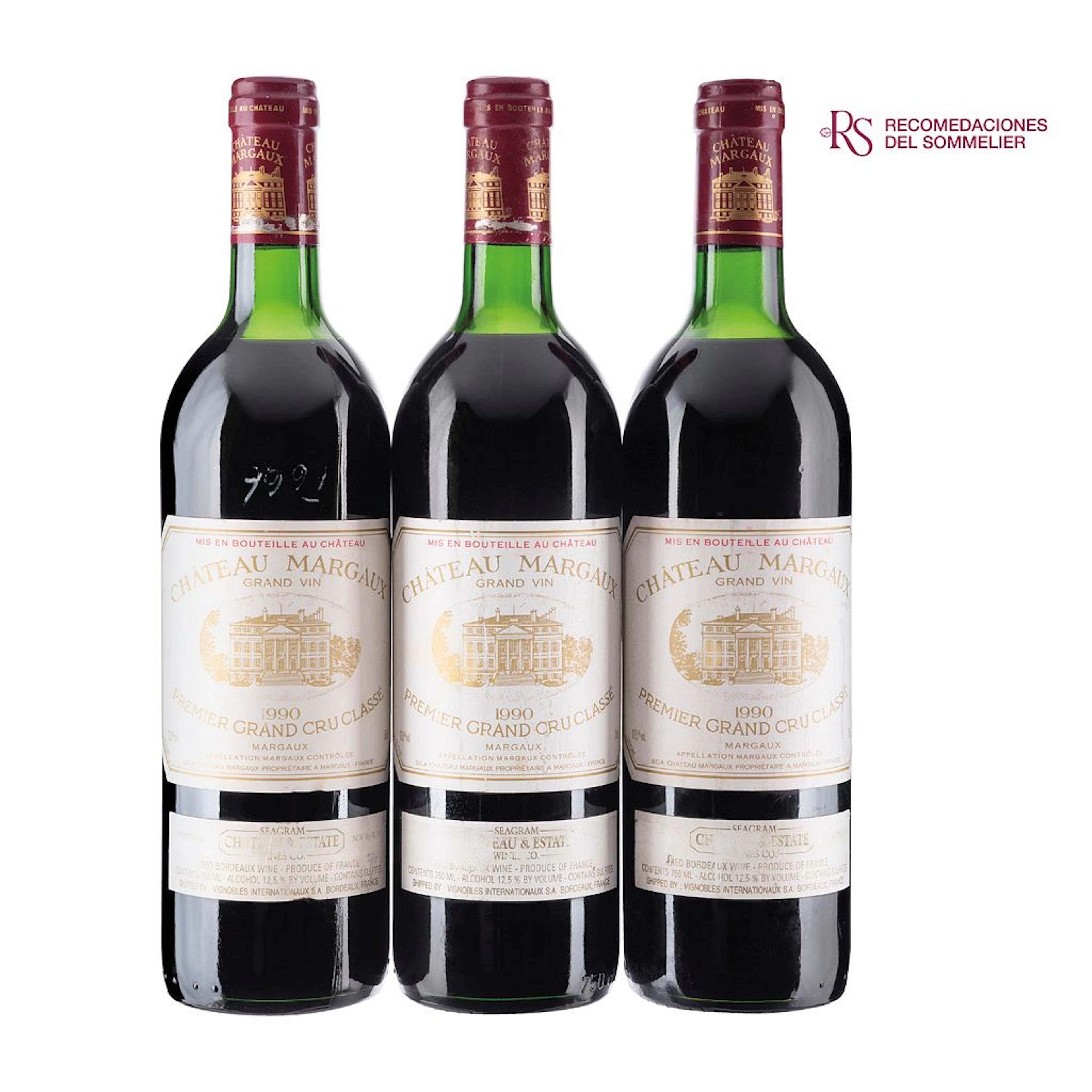 Château Margaux 1er Grand Cru Classé Cosecha: 1990 Margaux, Francia