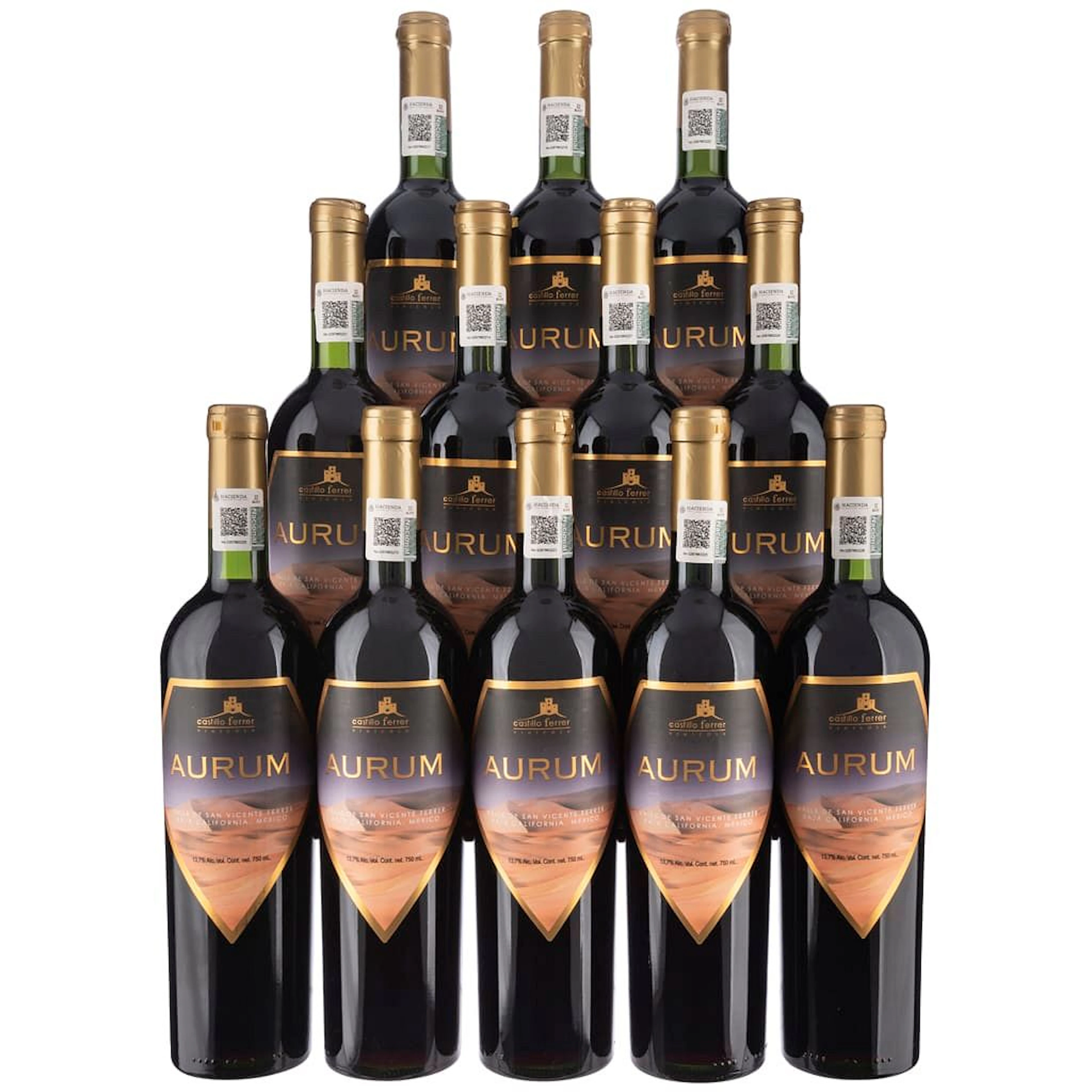 Castillo Ferrer, Aurum, Tempranillo-Merlot M/ V Valle de San Vicente