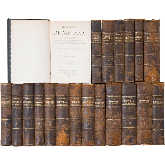 NICETO DE ZAMACOIS. HISTORIA DE MÉJICO, DESDE SU TIEMPOS MÁS REMOTOS