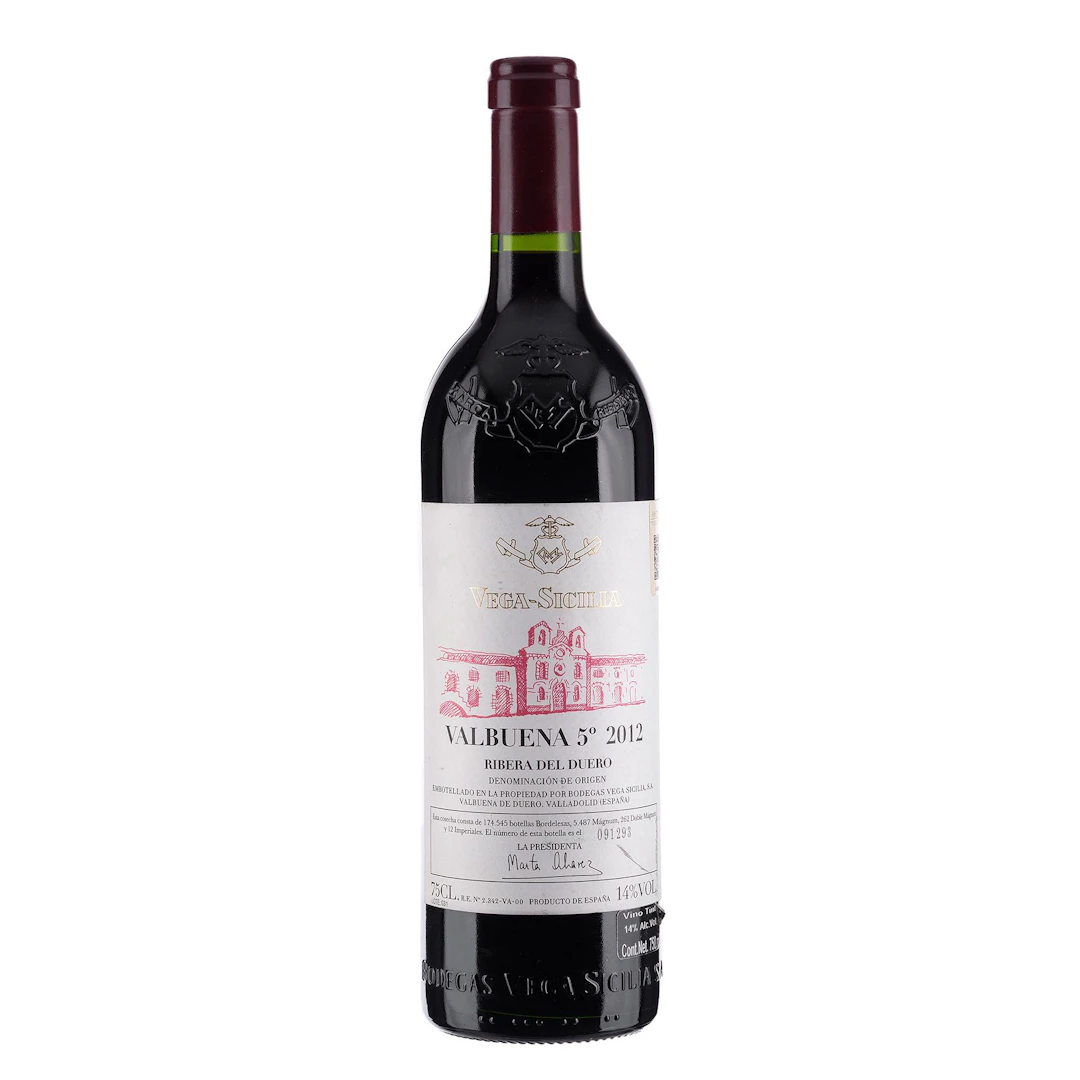 Vega Sicilia Tinto Valbuena 5º Cosecha: 2012 Ribera del Duero, España
